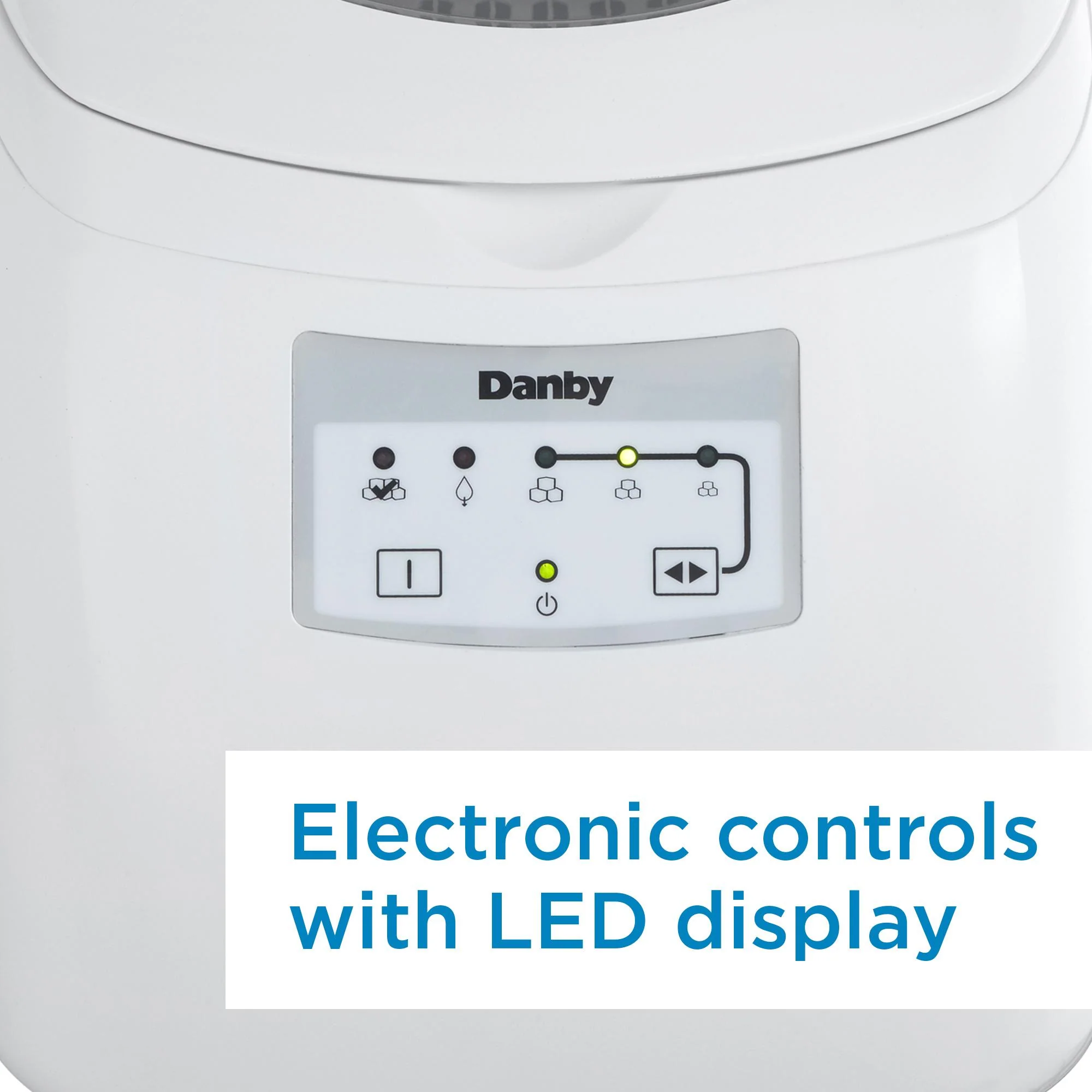 Danby 25 lbs. Countertop Ice Maker in White - Image 5