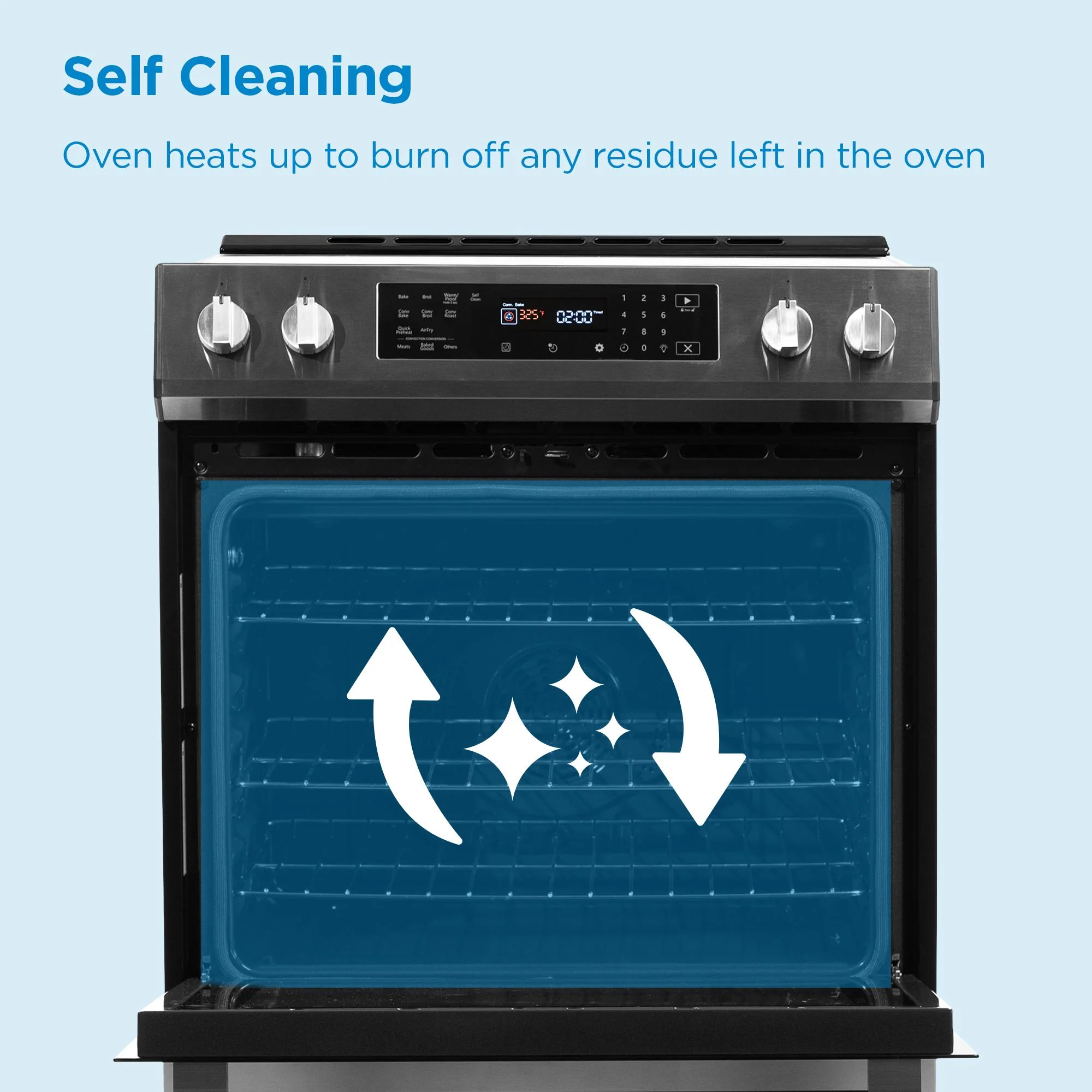 DIRC300BSS Danby 30 Slide in Induction Range with LED Touch Control in Stainless Steel - Image 6