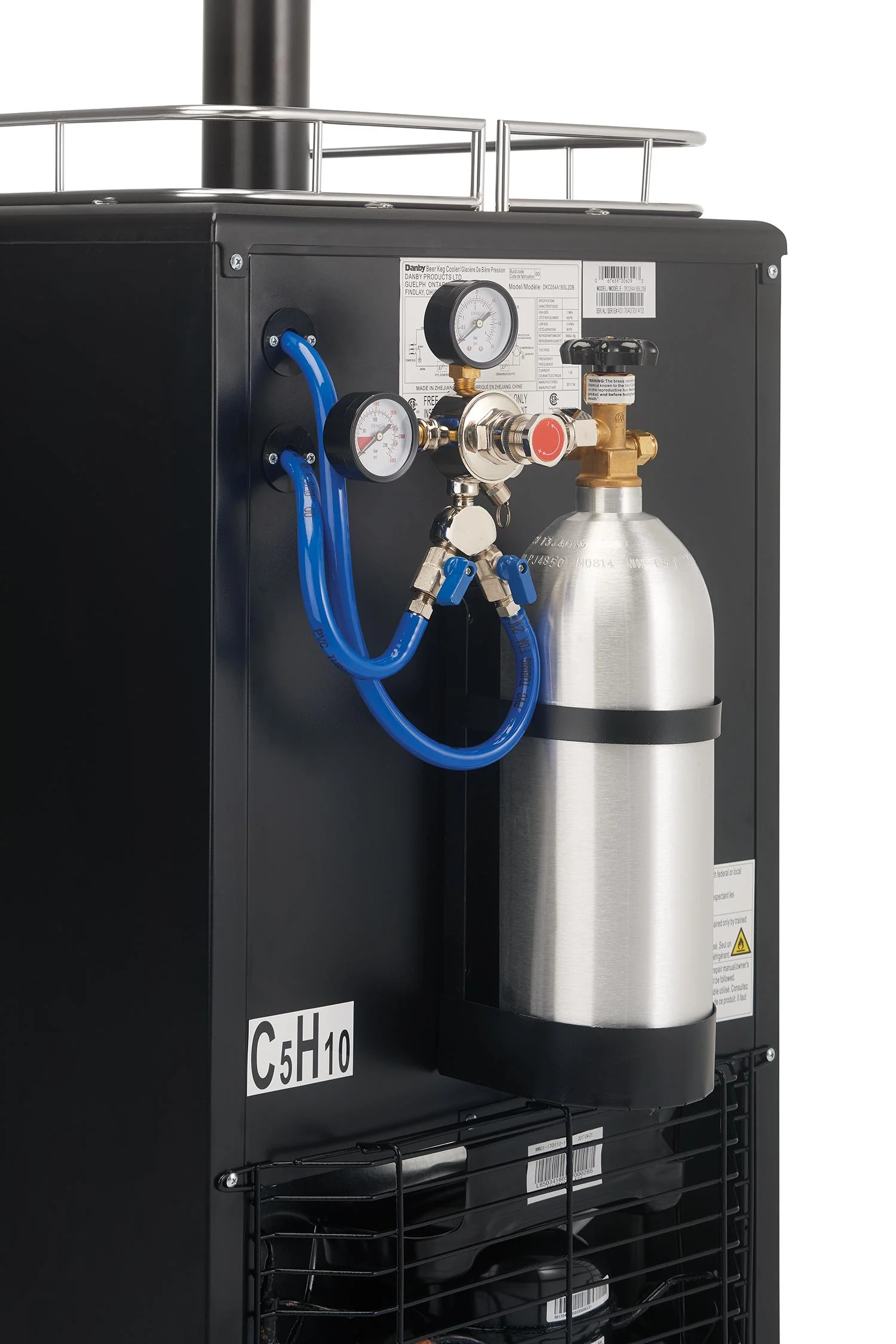 DKC054A1BSL2DB Danby 5.4 cu. ft. Dual-Tap Keg Cooler in Stainless Steel Look - Image 13