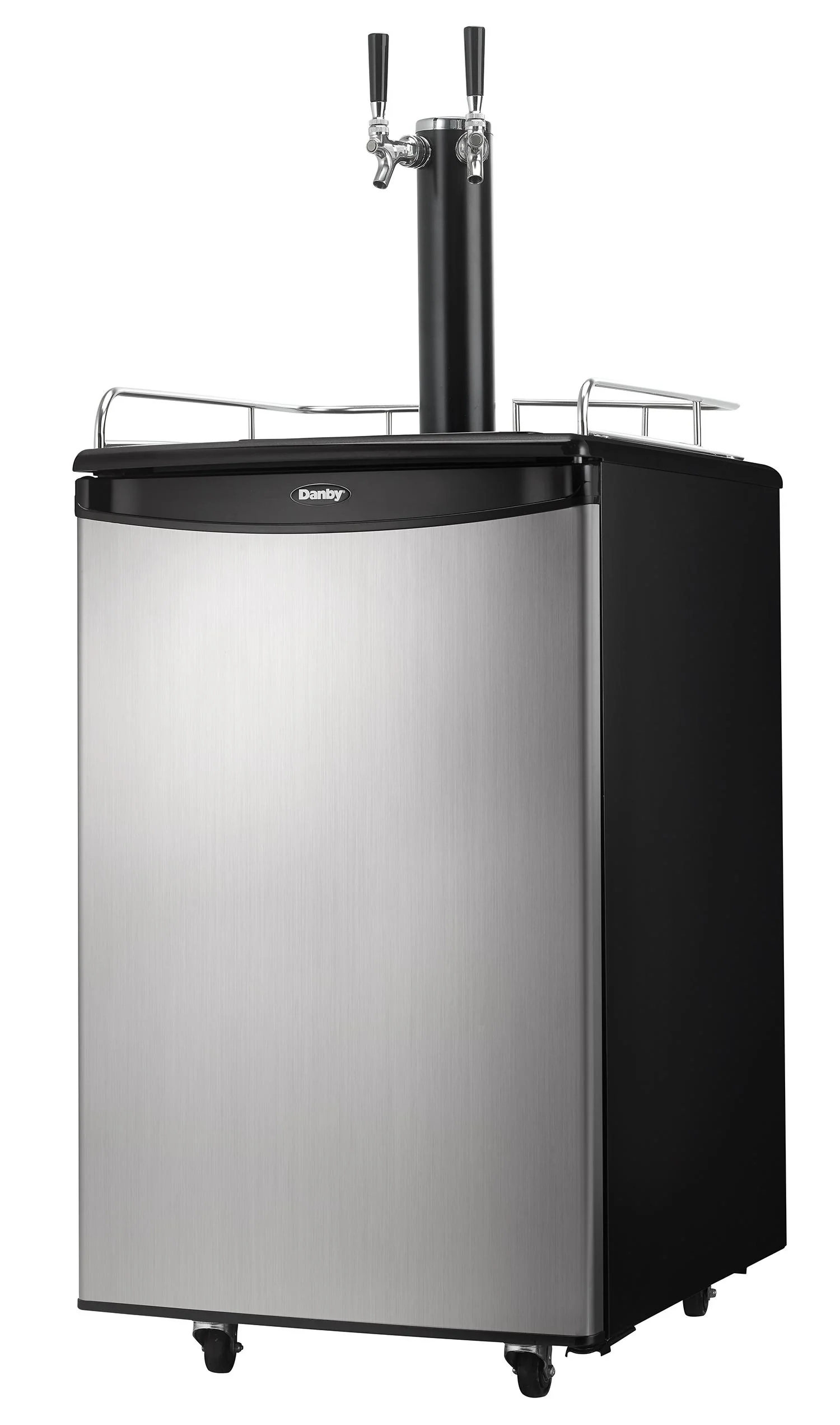 DKC054A1BSL2DB Danby 5.4 cu. ft. Dual-Tap Keg Cooler in Stainless Steel Look - Image 3
