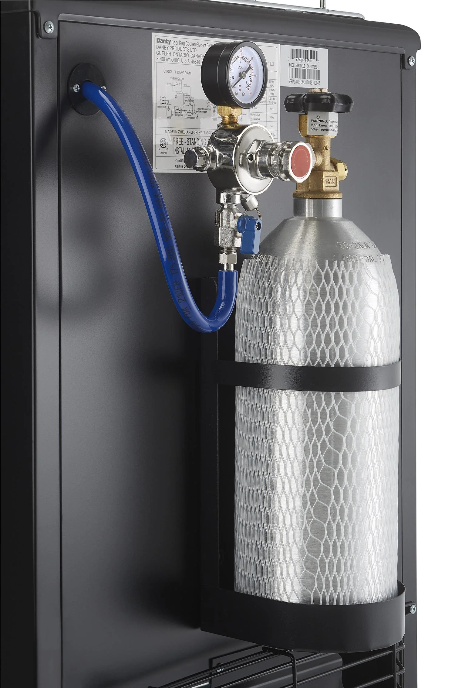 DKC054A1BSLDB Danby 5.4 cu. ft. Single Tap Keg Cooler in Stainless Steel Look - Image 20