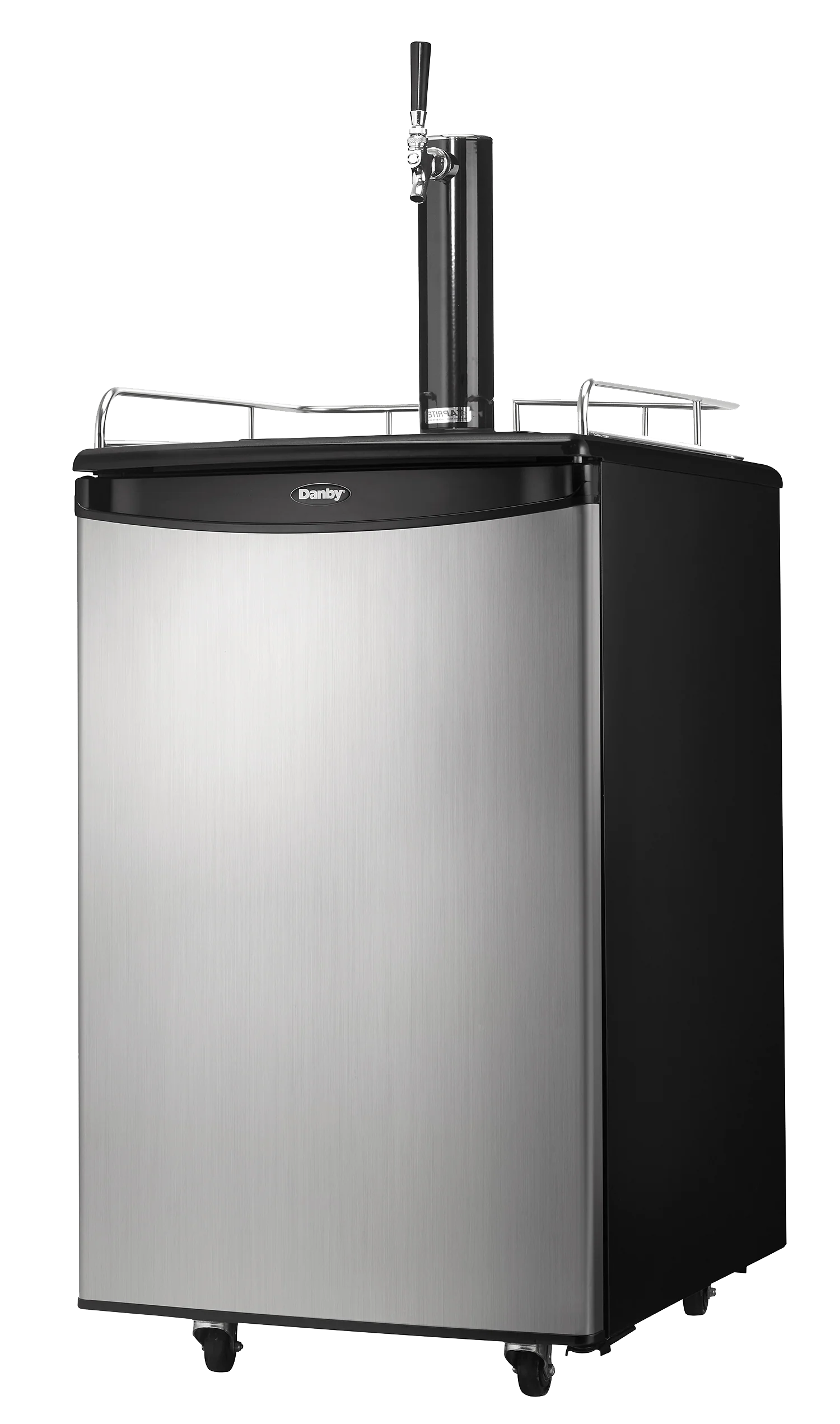 DKC054A1BSLDB Danby 5.4 cu. ft. Single Tap Keg Cooler in Stainless Steel Look - Image 3