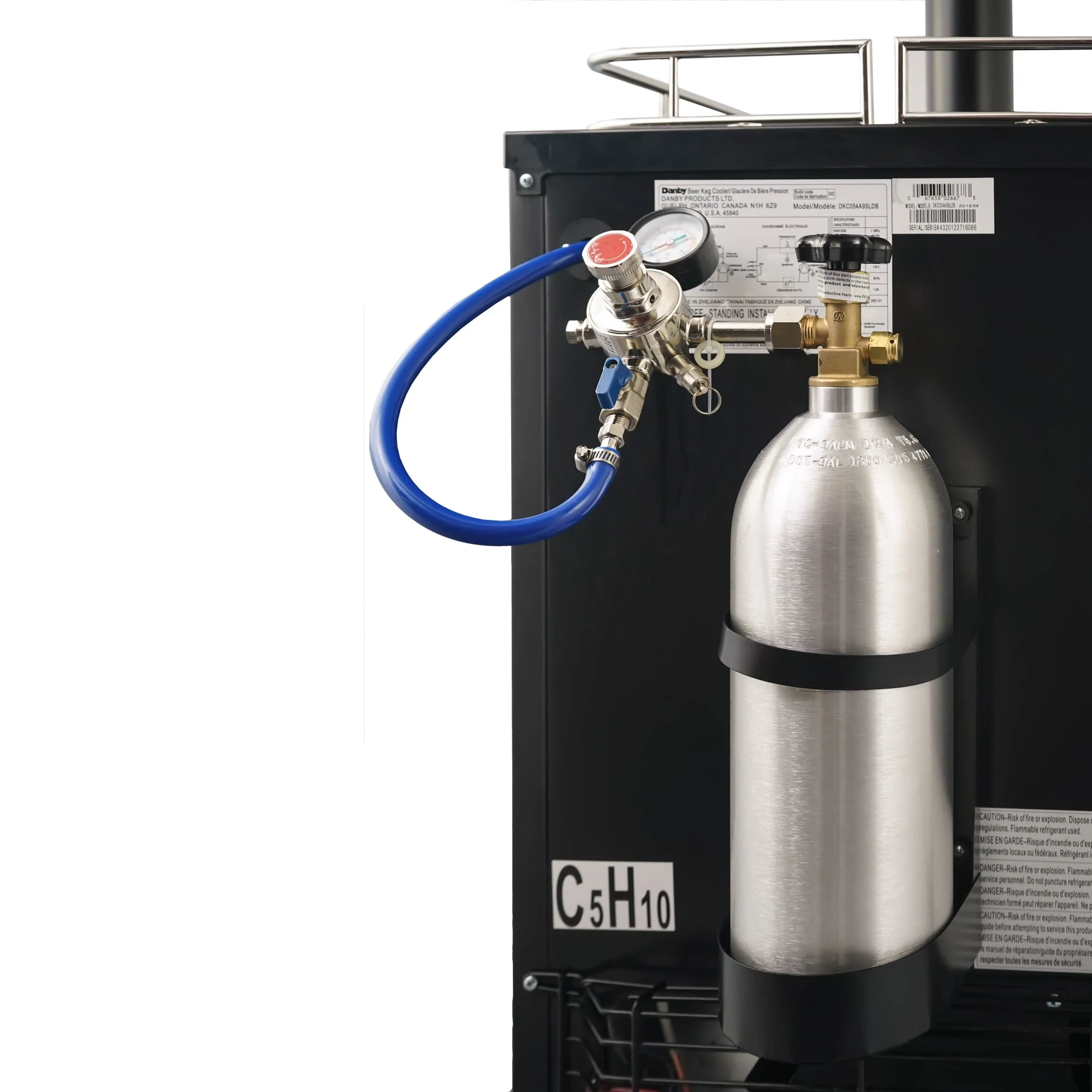 DKC054A9SLDB Danby 5.4 cu. ft. Single-Tap Keg Cooler in Stainless Steel - Image 15