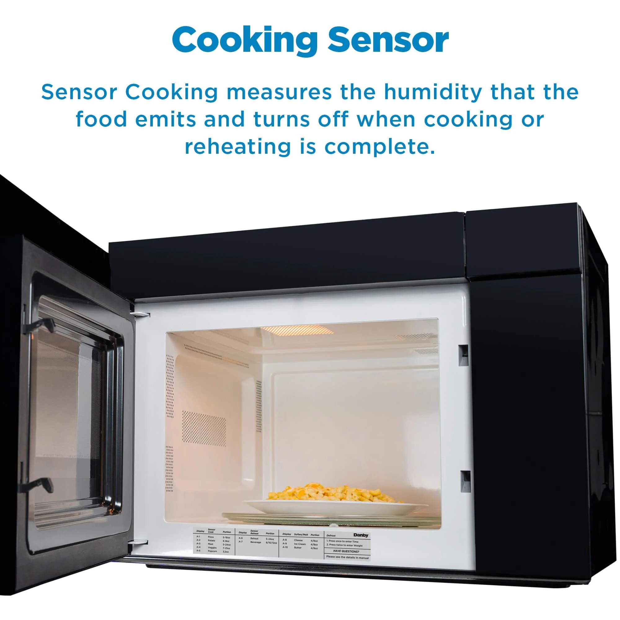 DOM014401G1 Danby 1.4 cu. ft. Over The Range Microwave Oven in Stainless Steel - Image 10