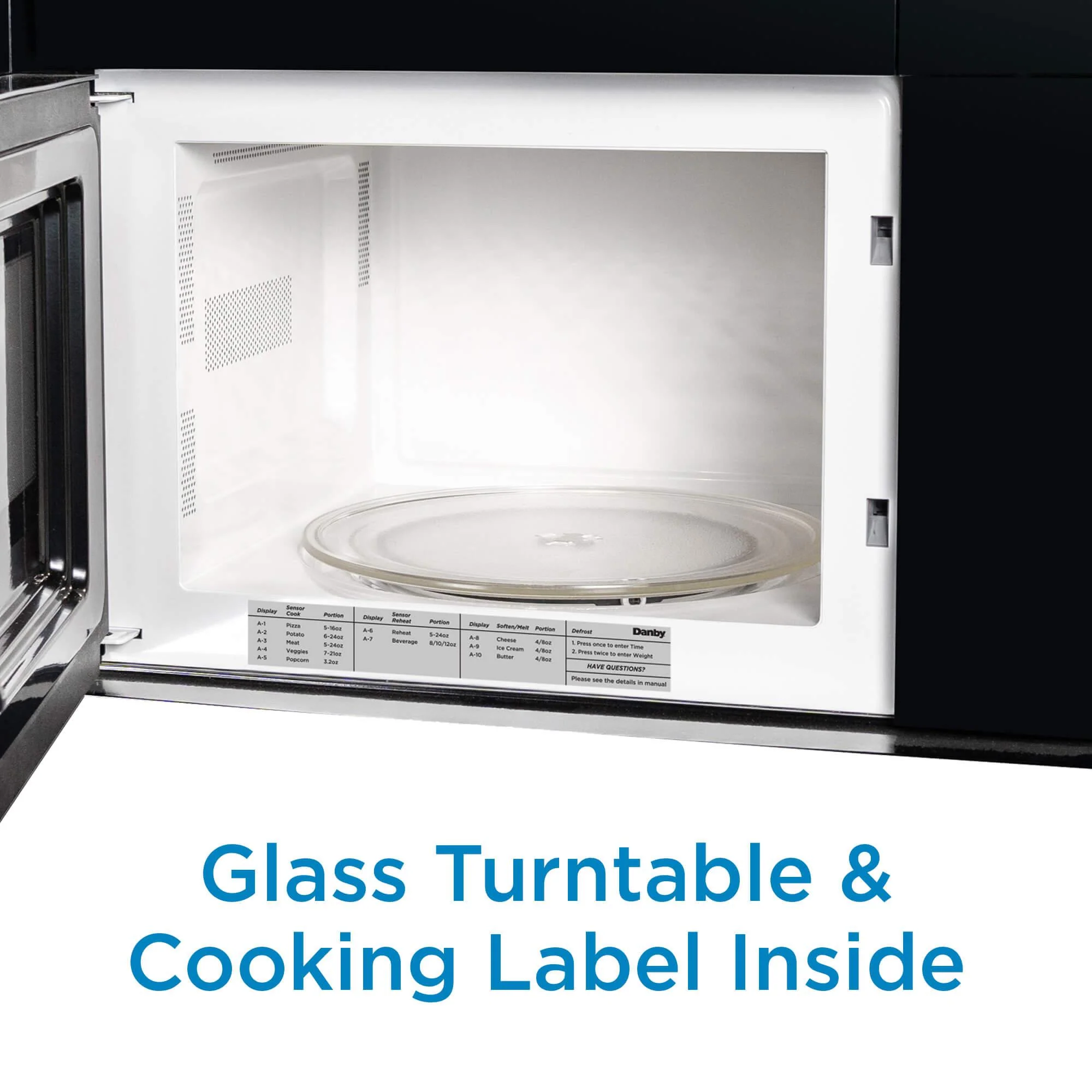 DOM014401G1 Danby 1.4 cu. ft. Over The Range Microwave Oven in Stainless Steel - Image 12