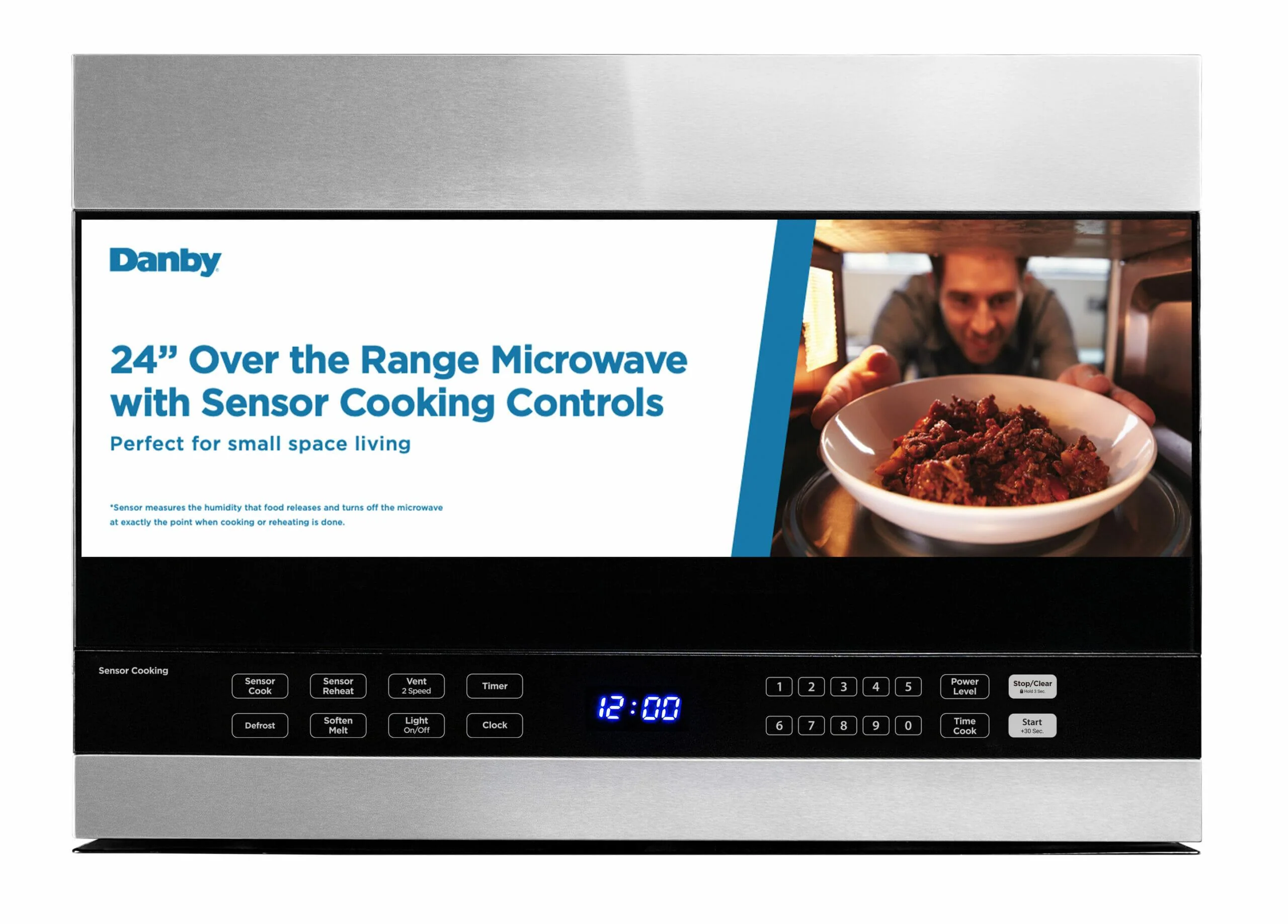 DOM014401G1 Danby 1.4 cu. ft. Over The Range Microwave Oven in Stainless Steel - Image 14