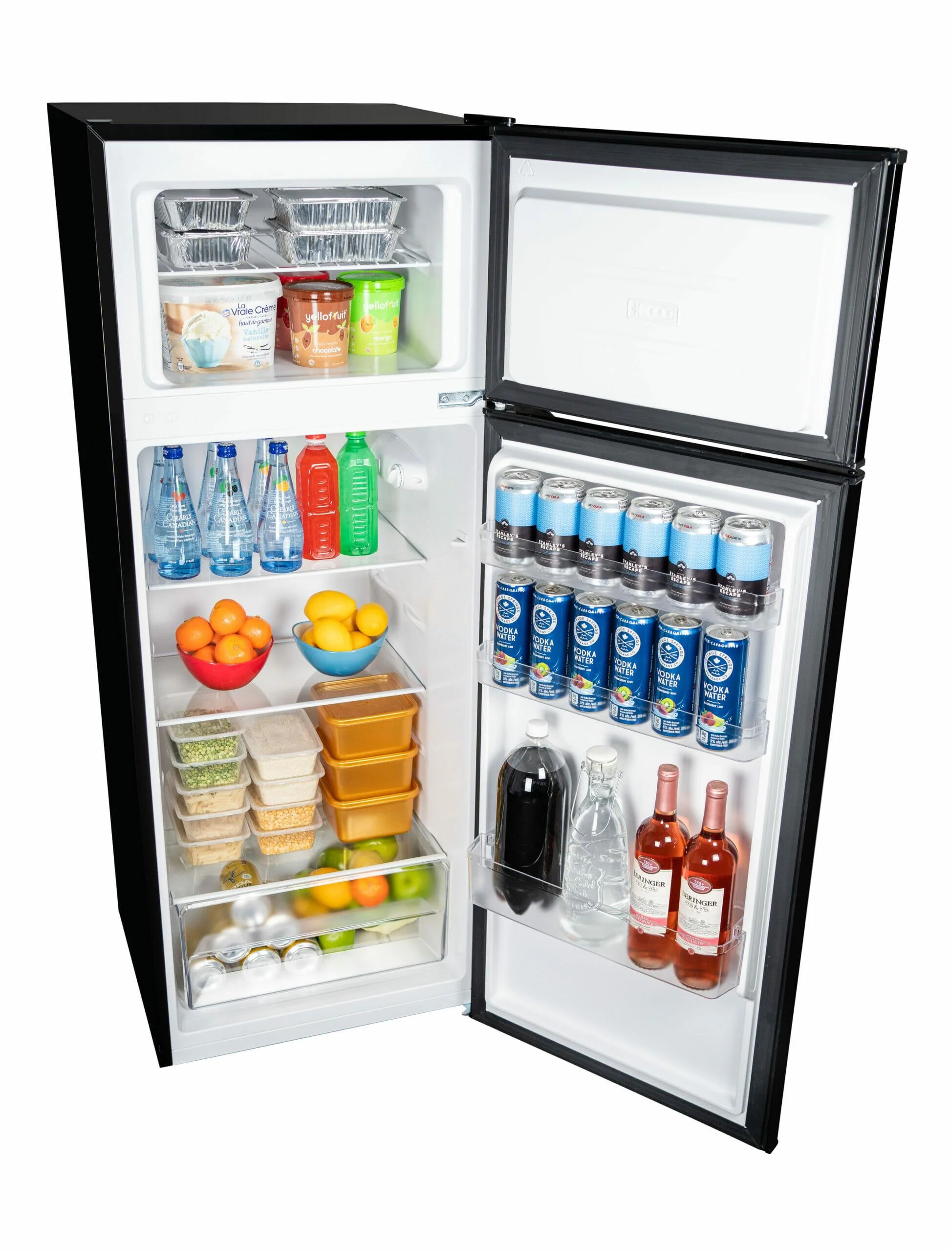 DPF074B2BDB6 Danby 7.4 cu ft. Apartment Size Fridge Top Mount in Black - Image 6