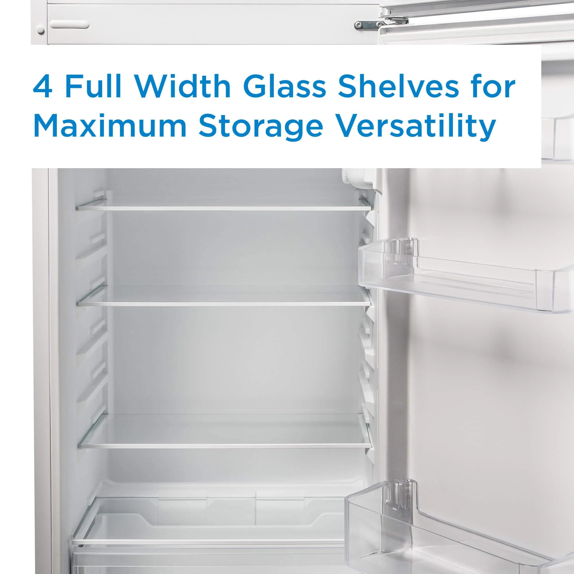 DPF074V1WDB6 Danby 7.4 cu. ft. Apartment Size Fridge Top Mount in White - Image 8