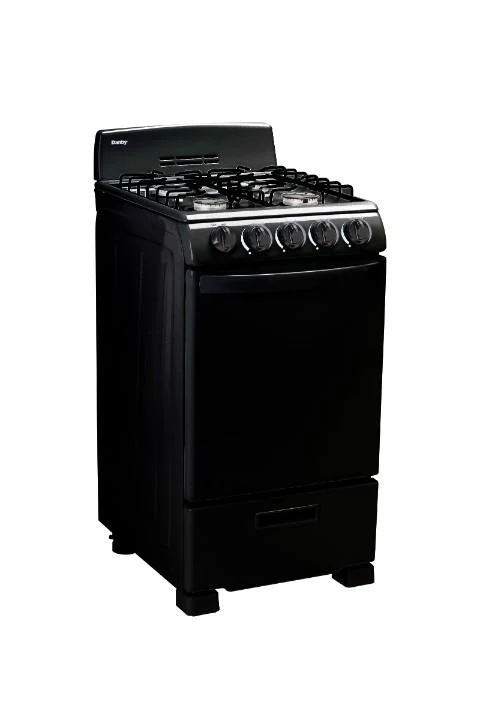 DR203BGLP Danby 20 Wide Gas Range in Black - Image 2