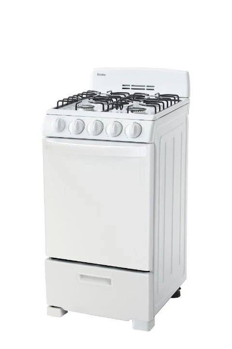 DR203WGLP Danby 20 Wide Gas Range in White - Image 3