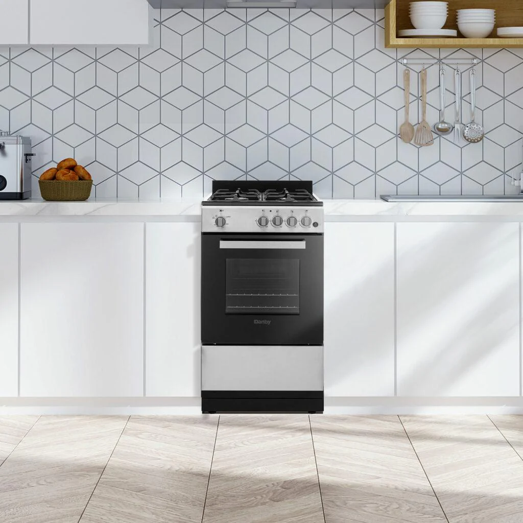 DR20V1BSSGLP Danby 20 Wide Gas Range in Stainless Steel - Image 5
