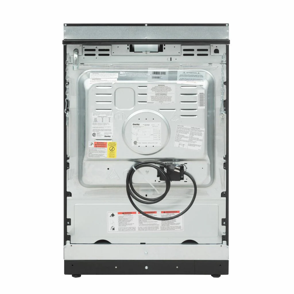 DR24V1BGLP Danby 24 Wide Gas Range in Black - Image 4