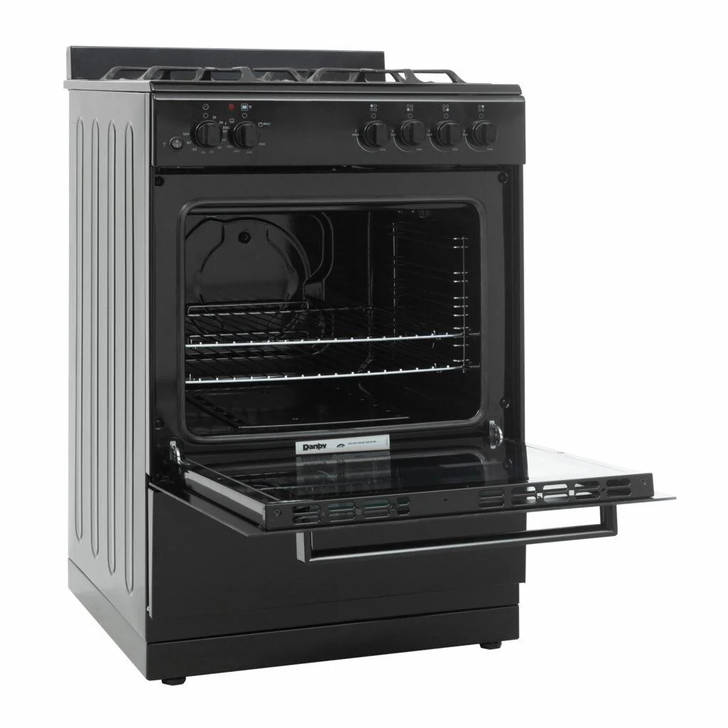 DR24V1BGLP Danby 24 Wide Gas Range in Black - Image 9