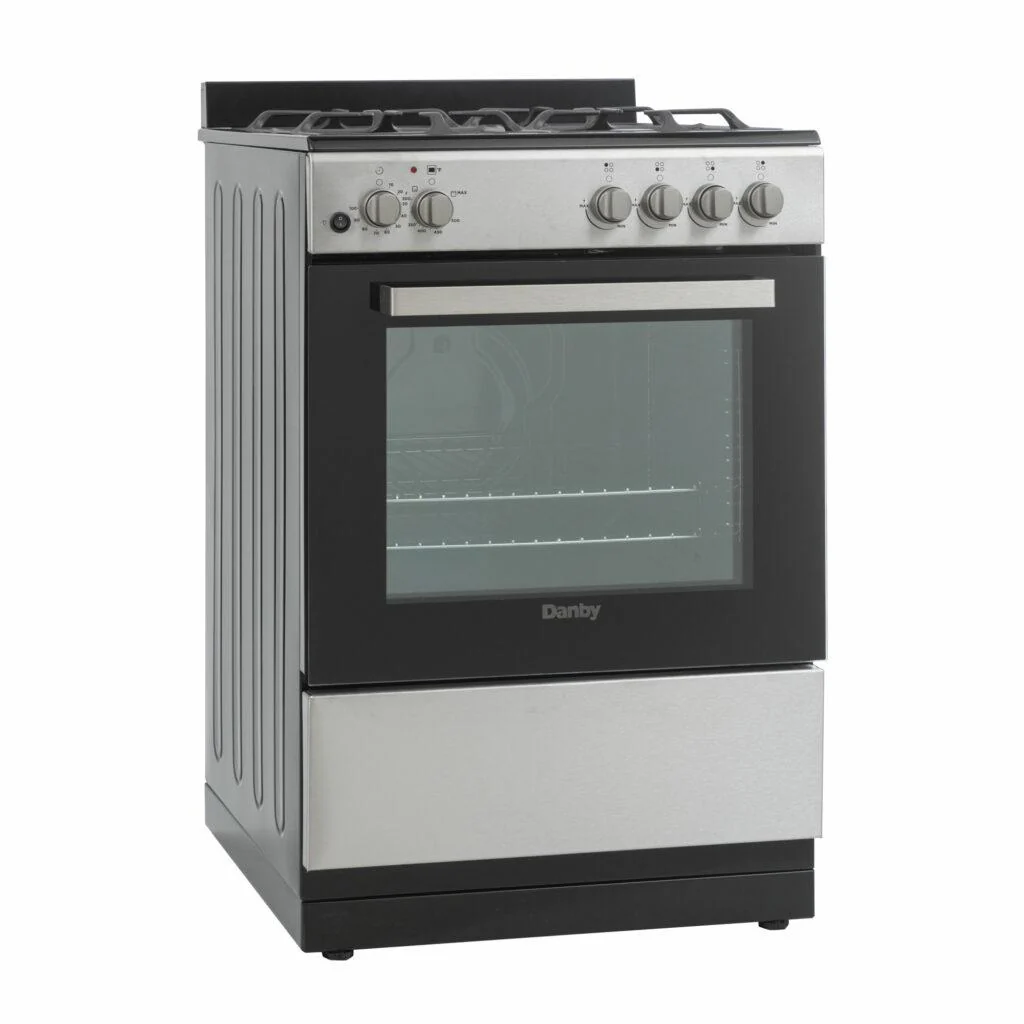 DR24V1BSSGLP Danby 24 Wide Gas Range in Stainless Steel - Image 2