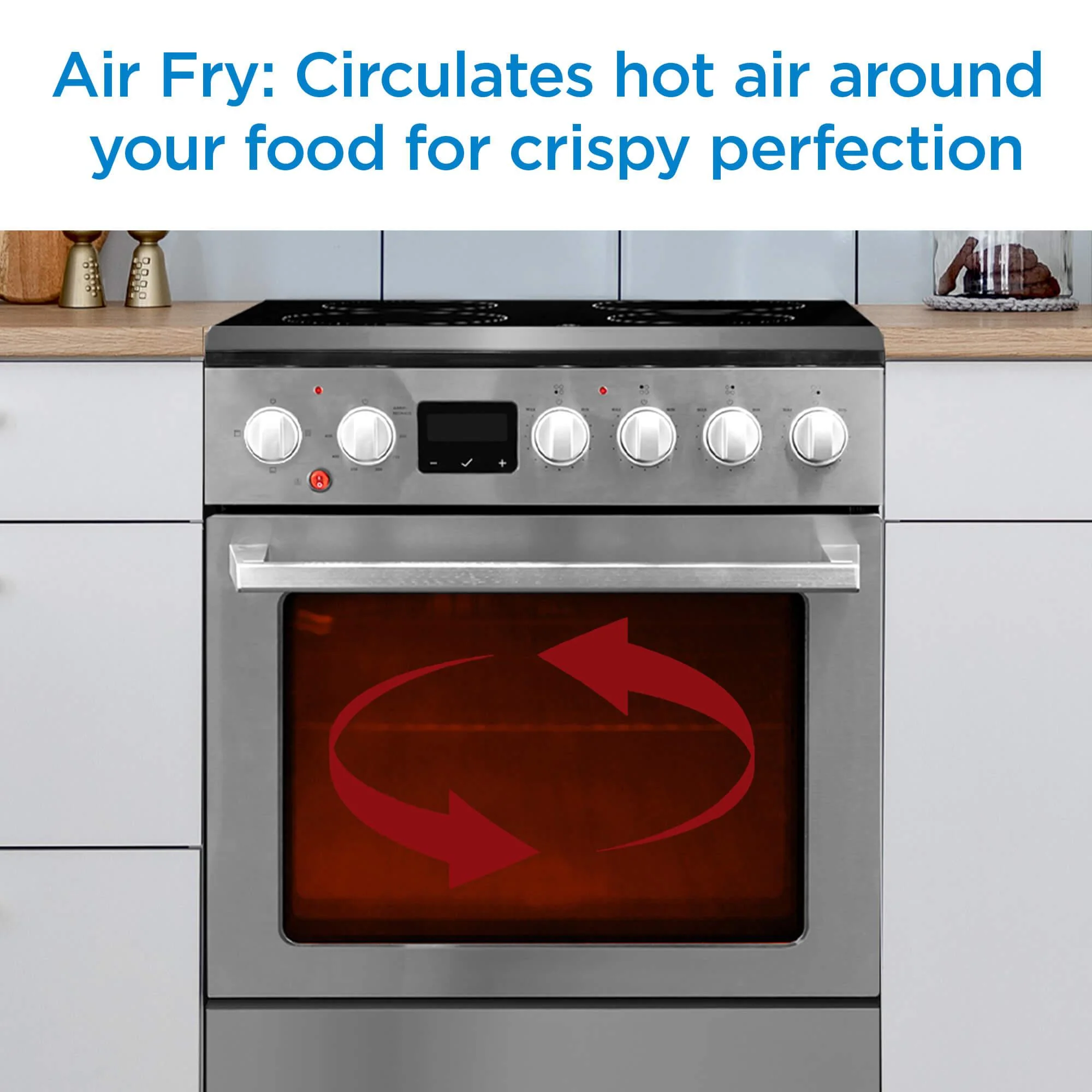 DRCA240BSS Danby 24-in TruAirFry Smooth top Slide-in Electric Range in Stainless Steel - Image 4
