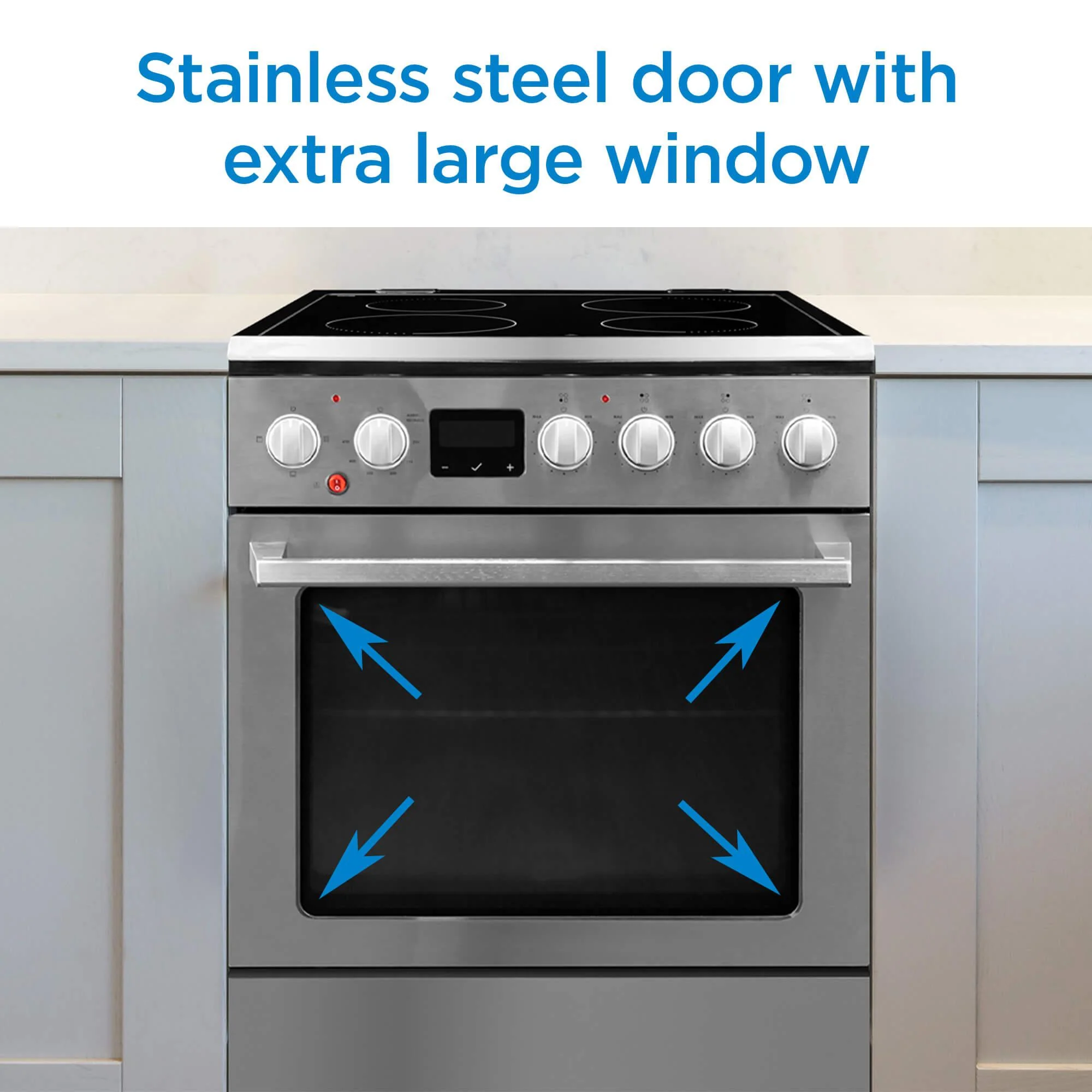 DRCA240BSS Danby 24-in TruAirFry Smooth top Slide-in Electric Range in Stainless Steel - Image 5