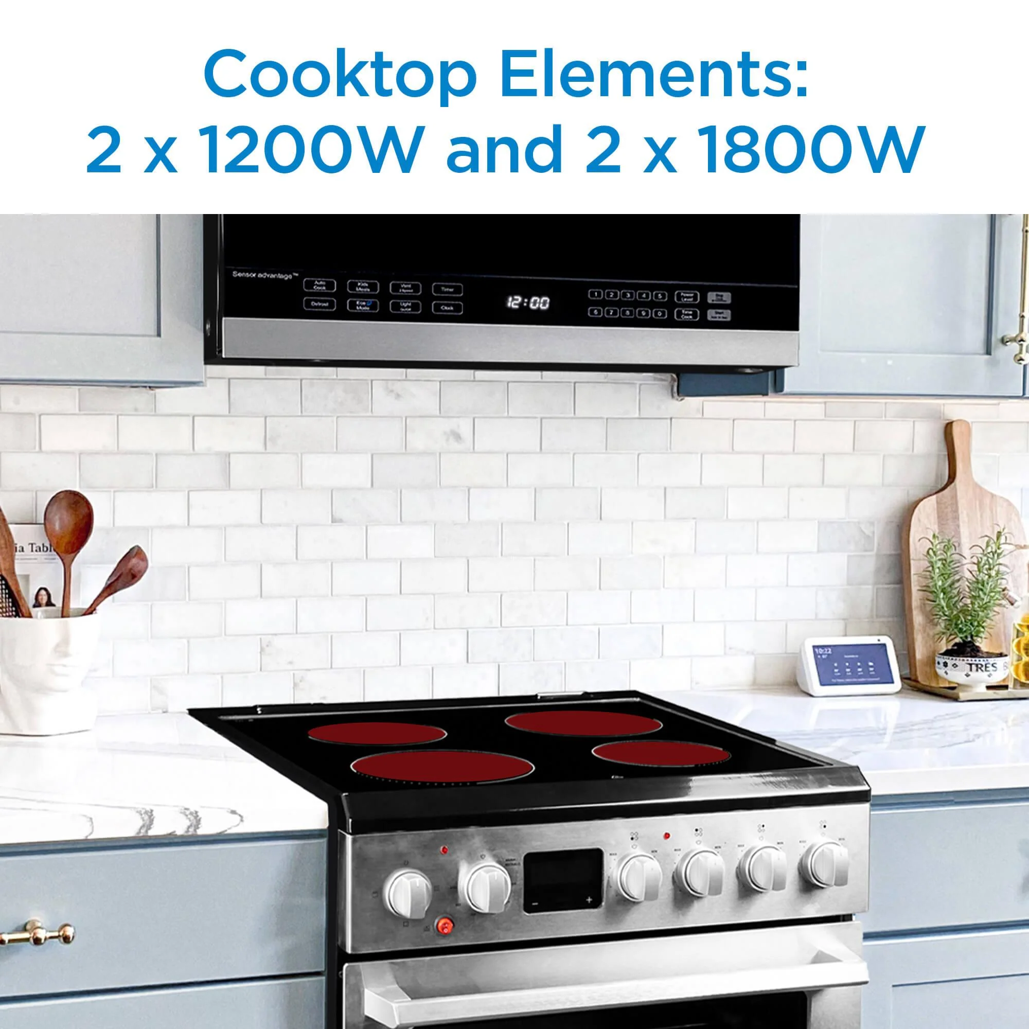 DRCA240BSS Danby 24-in TruAirFry Smooth top Slide-in Electric Range in Stainless Steel - Image 6