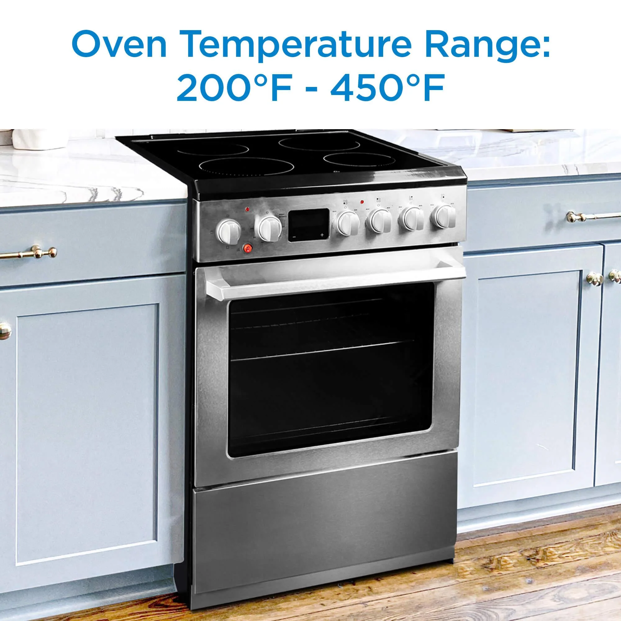 DRCA240BSS Danby 24-in TruAirFry Smooth top Slide-in Electric Range in Stainless Steel - Image 9