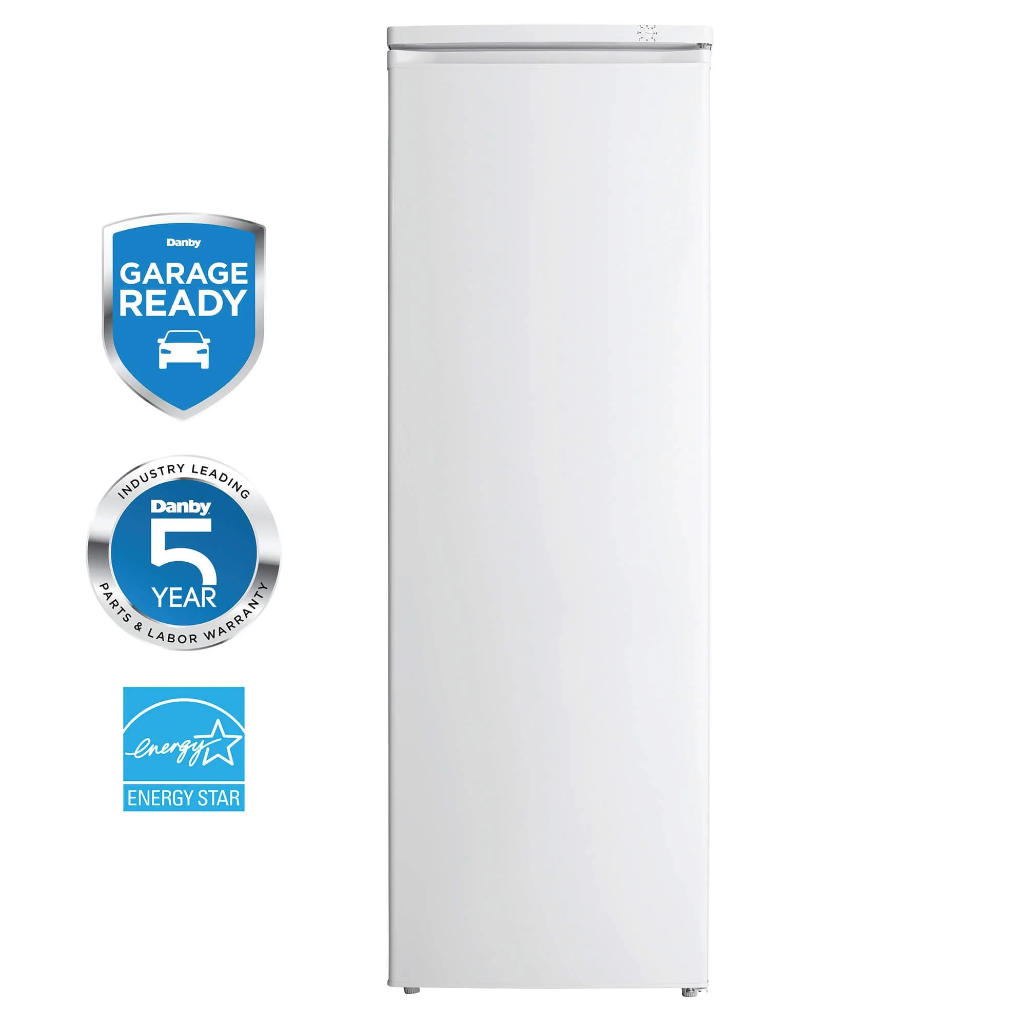 DUF071A3WDB Danby 7.1 cu. ft. Upright Freezer in White - Image 3
