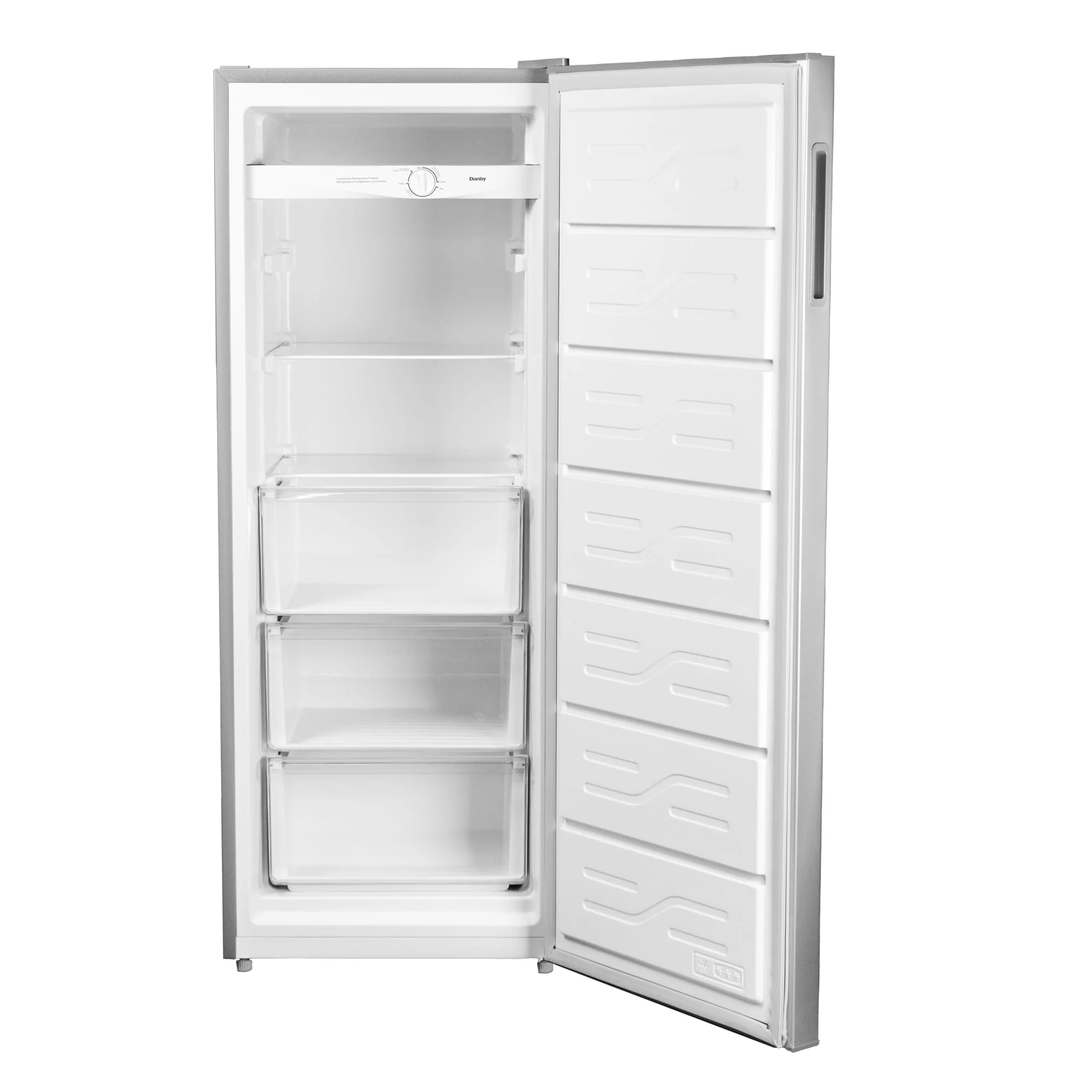 DUFM068A1SCDB Danby 6.8 cu. ft. Convertible Upright Freezer in Stainless Steel Look - Image 14