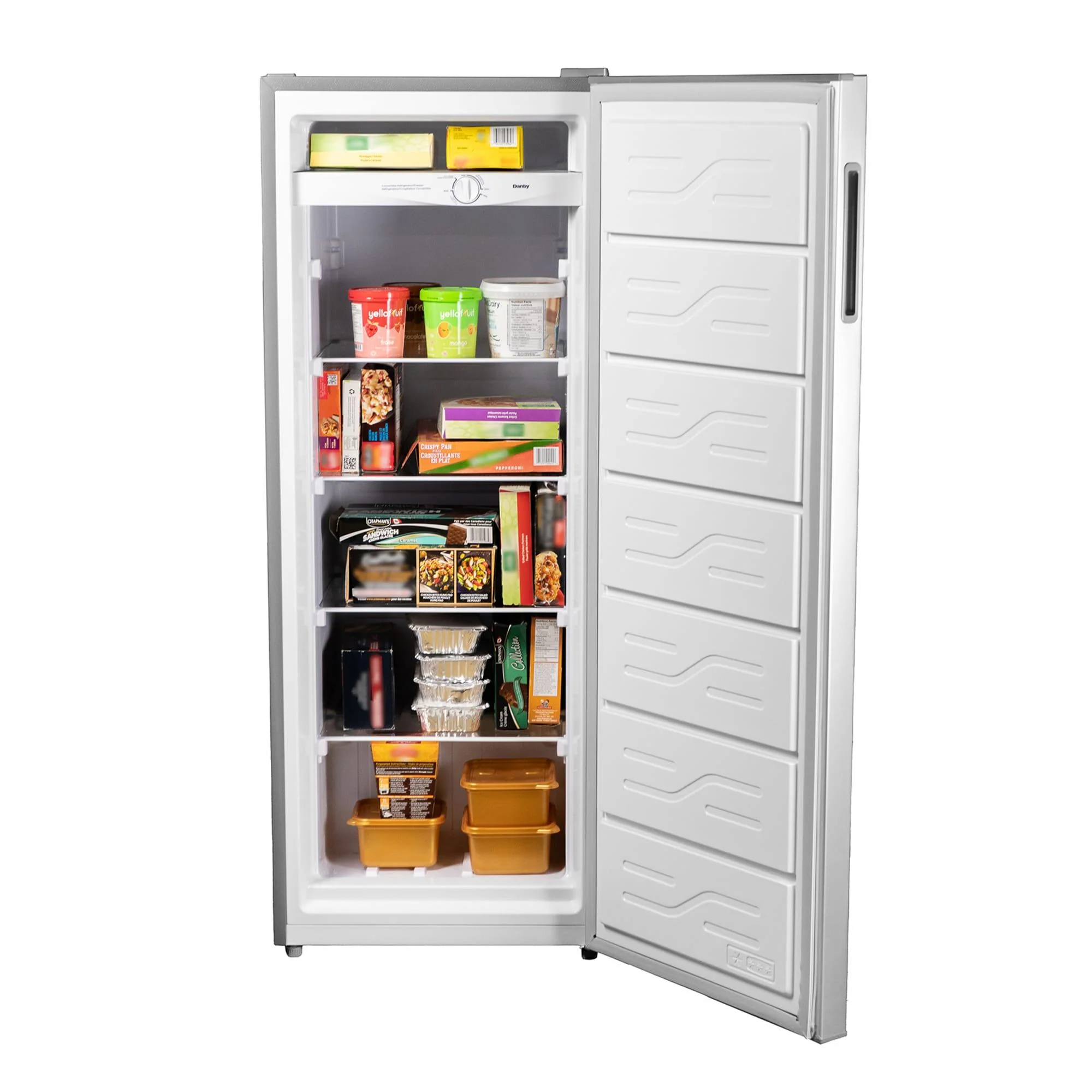 DUFM068A1SCDB Danby 6.8 cu. ft. Convertible Upright Freezer in Stainless Steel Look - Image 15