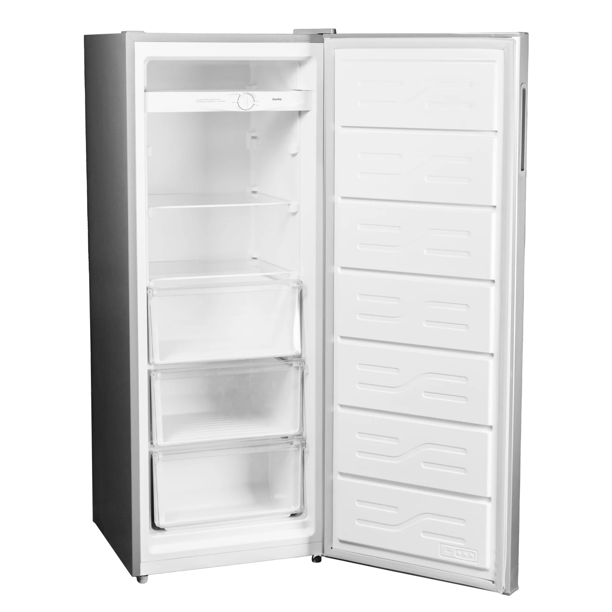 DUFM068A1SCDB Danby 6.8 cu. ft. Convertible Upright Freezer in Stainless Steel Look - Image 16