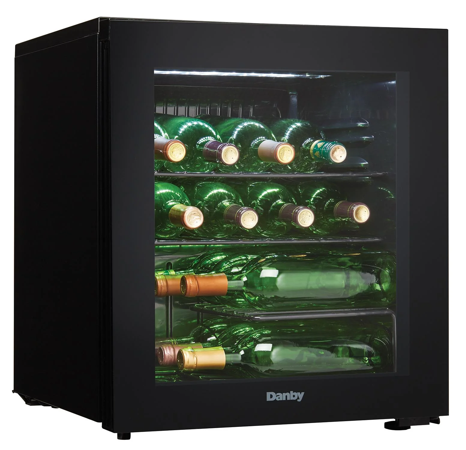DWC018A1BDB Danby 16 Bottle Free-Standing Wine Cooler in Black - Image 3