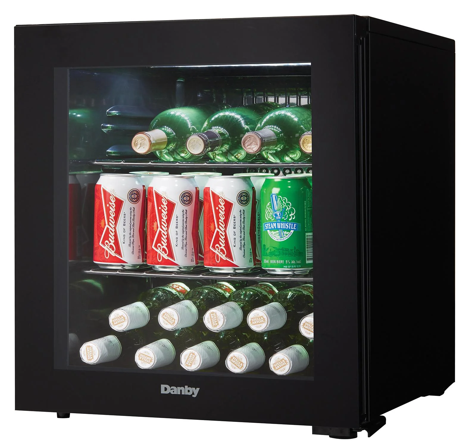 DWC018A1BDB Danby 16 Bottle Free-Standing Wine Cooler in Black - Image 5