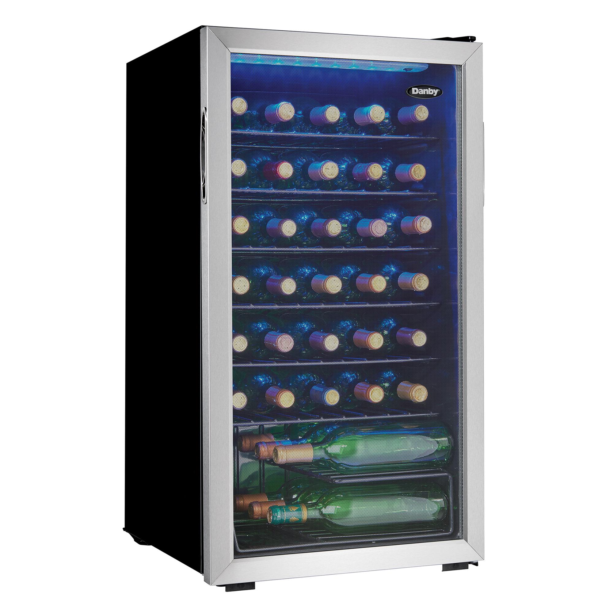 DWC036A1BSSDB6 Danby 36 Bottle Free-Standing Wine Cooler in Stainless Steel - Image 2