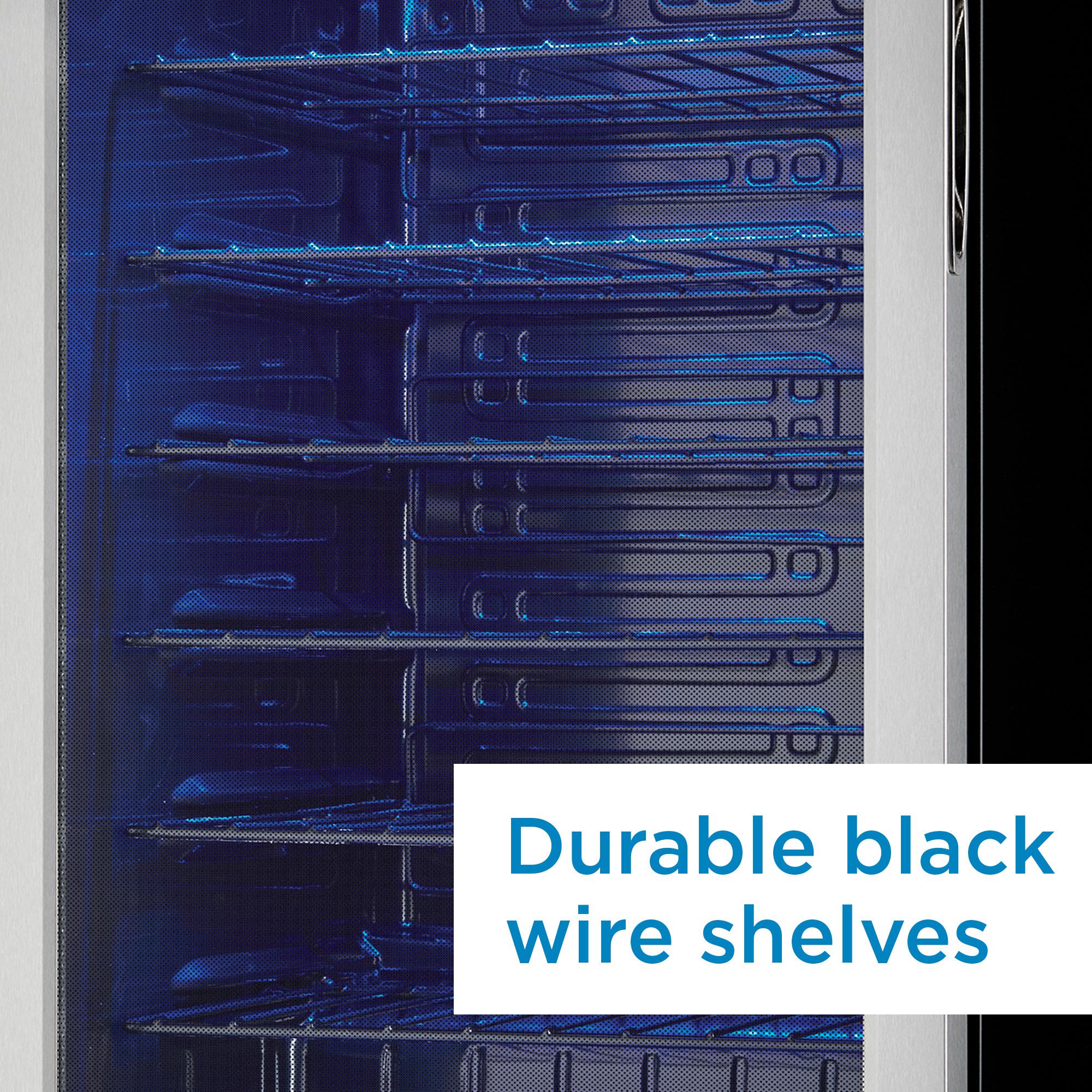 DWC036A1BSSDB6 Danby 36 Bottle Free-Standing Wine Cooler in Stainless Steel - Image 8