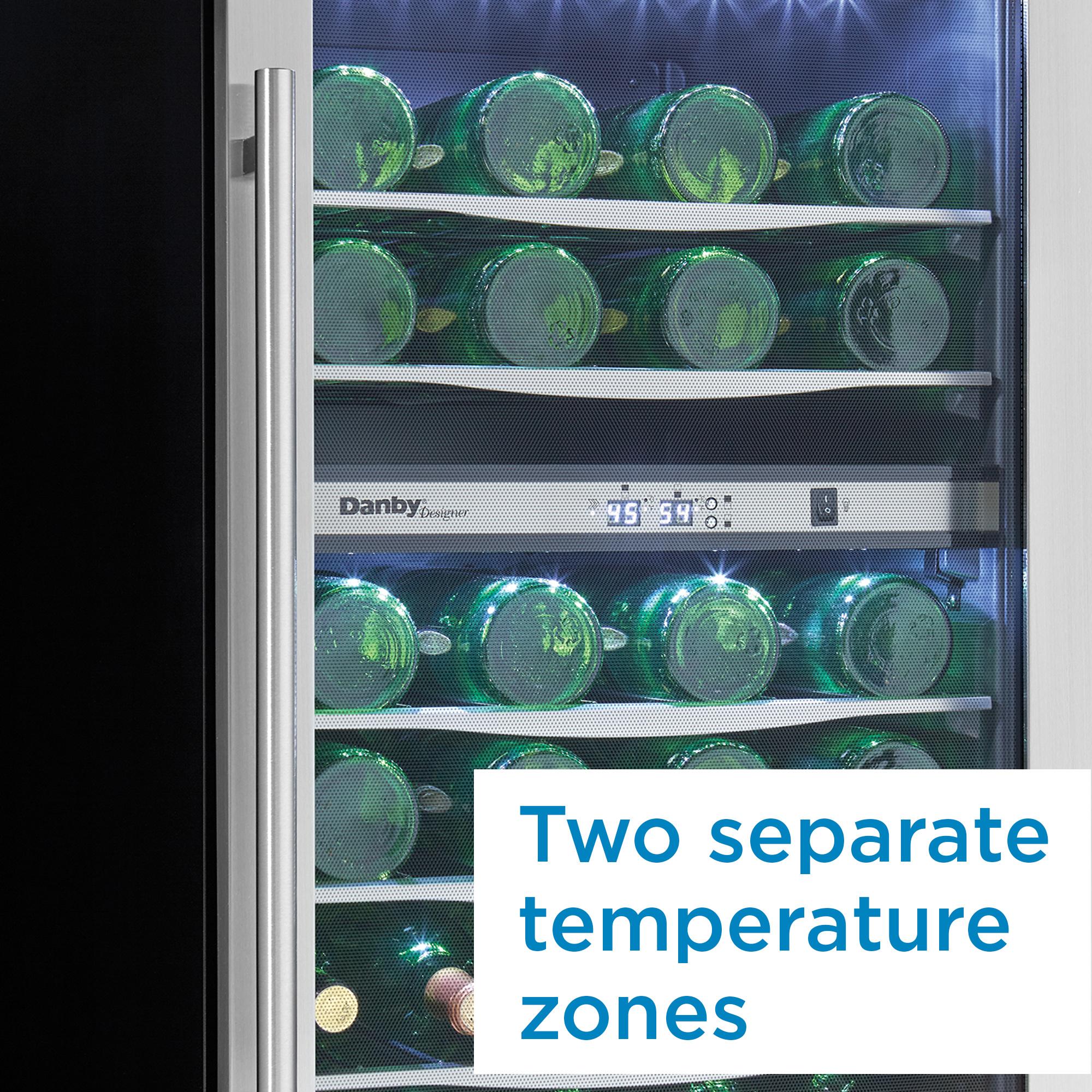 DWC040A3BSSDD Danby 38 Bottle Free-Standing Wine Cooler in Stainless Steel - Image 7