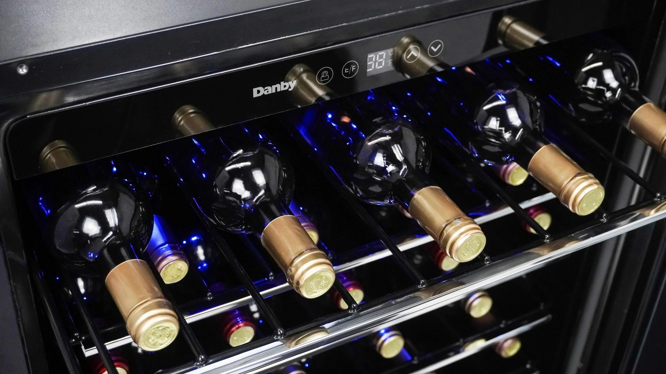 Danby 60 Bottle Built-in Wine Cooler in Stainless Steel - Image 10