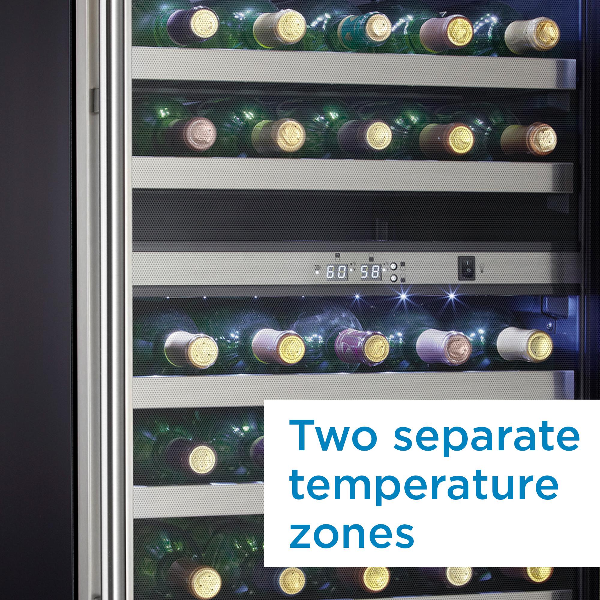 DWC114BLSDD Danby Designer 38 Bottle Free-Standing Wine Cooler in Black Stainless Steel - Image 4