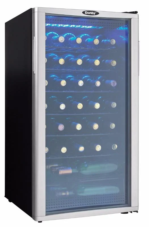 DWC350BLP Danby 36 Bottle Free-Standing Wine Cooler in Platinum - Image 2