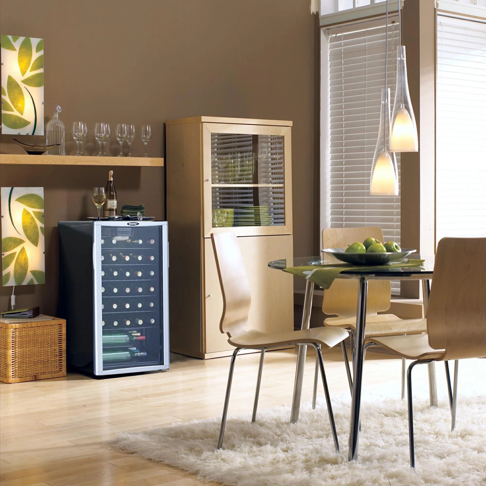 DWC350BLP Danby 36 Bottle Free-Standing Wine Cooler in Platinum - Image 9
