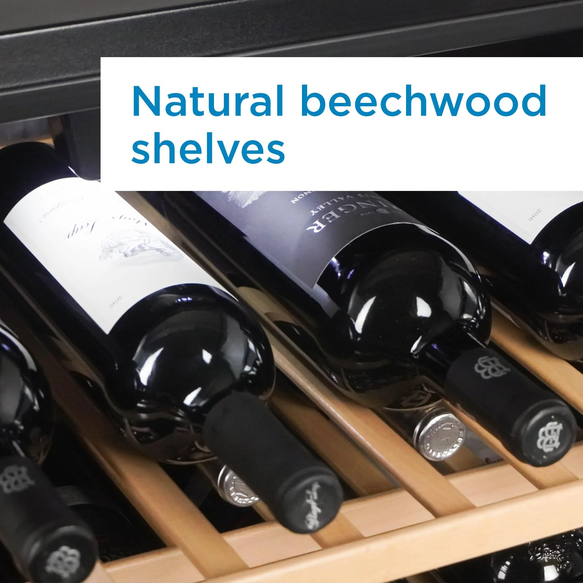 DWC94L1B Danby 94 Bottle Free-Standing Wine Cooler in Black - Image 6