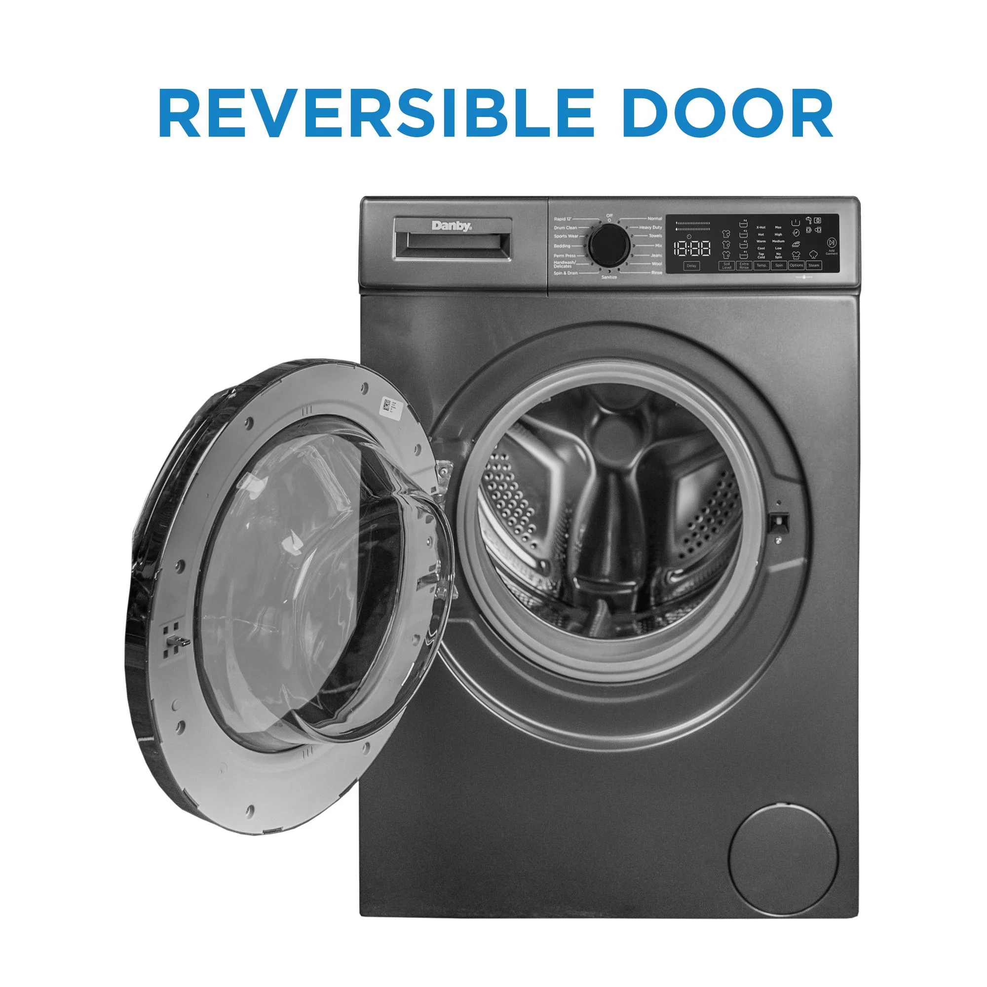 DWM022D1DSDB Danby 2.2 cu. ft. 24" Front Load Washing Machine - Image 6