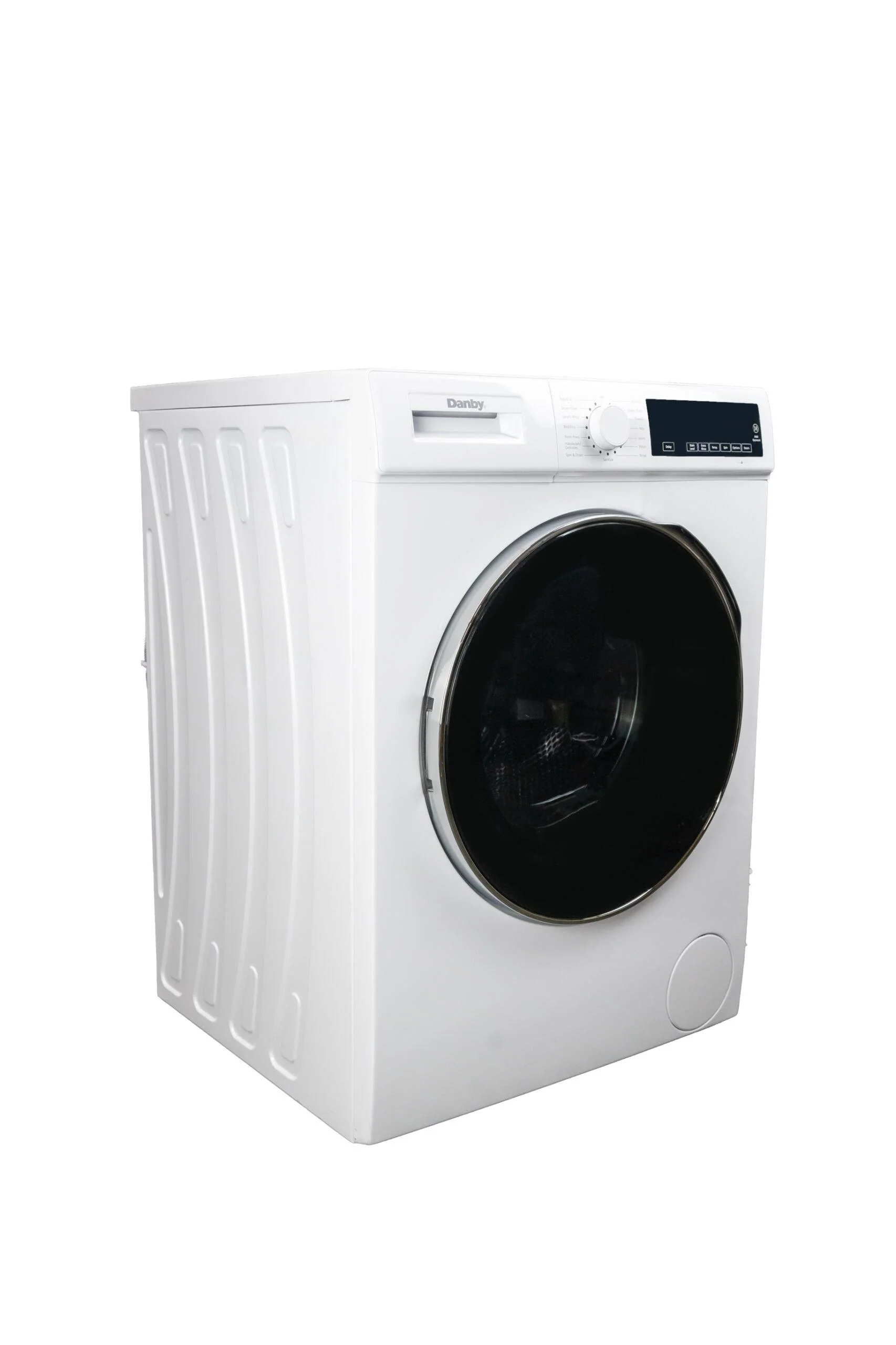 DWM022D3WDB Danby 24 Stackable Front Load Washer with Steam in White - Image 2