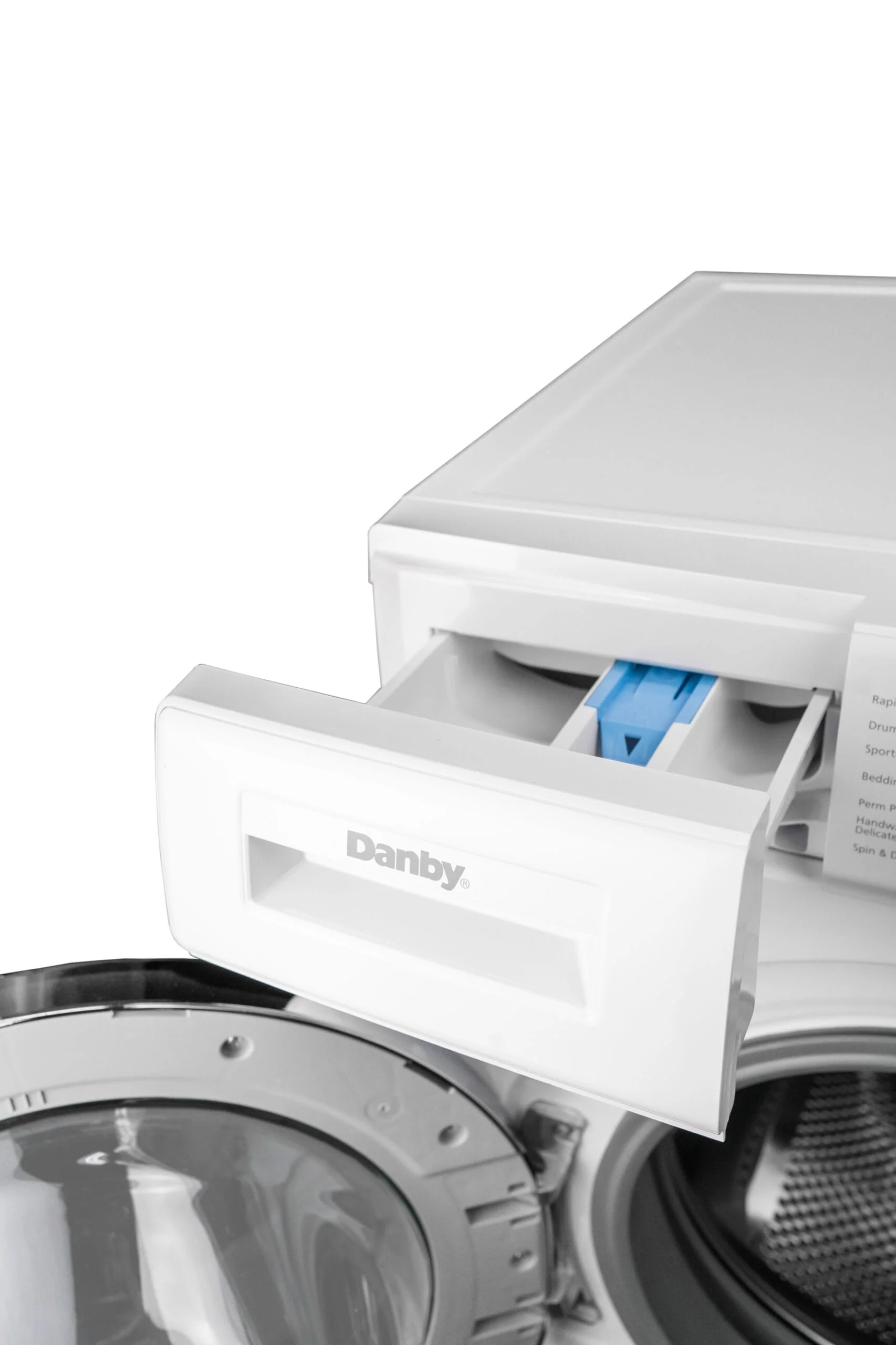 DWM022D3WDB Danby 24 Stackable Front Load Washer with Steam in White - Image 23