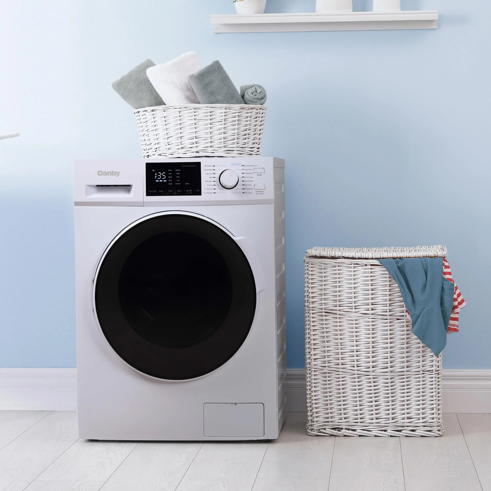 DWM120WDB3 Danby 2.7 cu. ft. All-In-One Ventless Washer/Dryer in White - Image 16