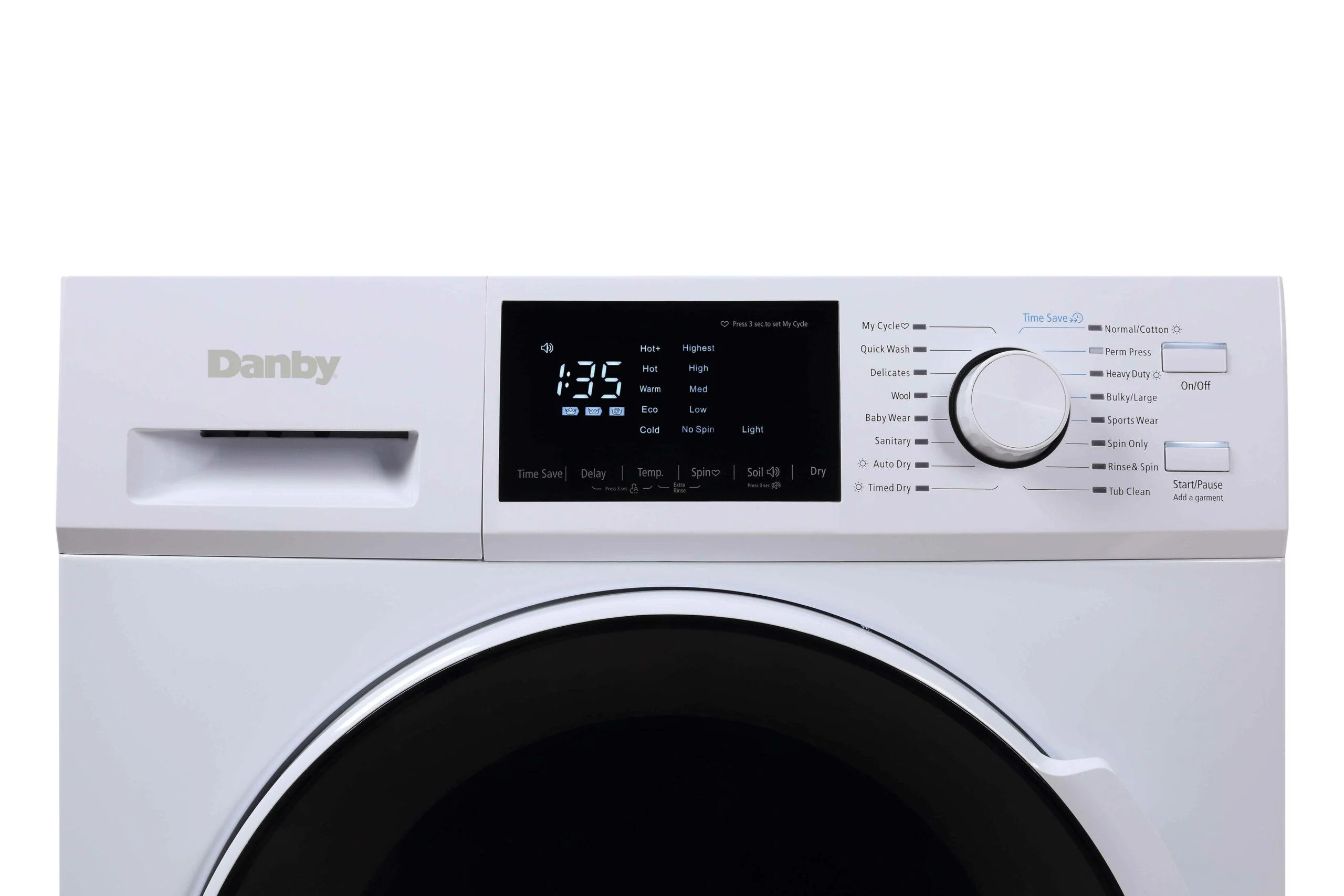 DWM120WDB3 Danby 2.7 cu. ft. All-In-One Ventless Washer/Dryer in White - Image 19
