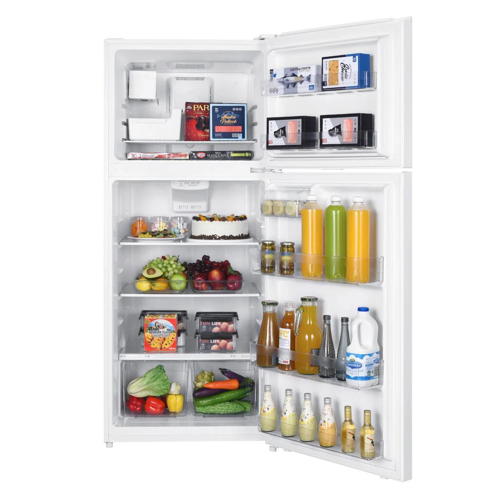 Danby WFF176W Woods 18 cu. ft. Frost-Free Fridge with Top Mount Freezer in White - Image 4