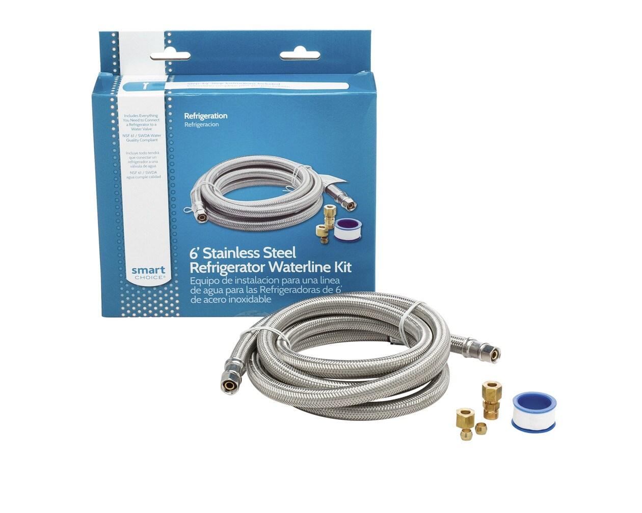 Electrolux 5304490728 6' Stainless Steel Refrigerator Waterline Kit - Image 3