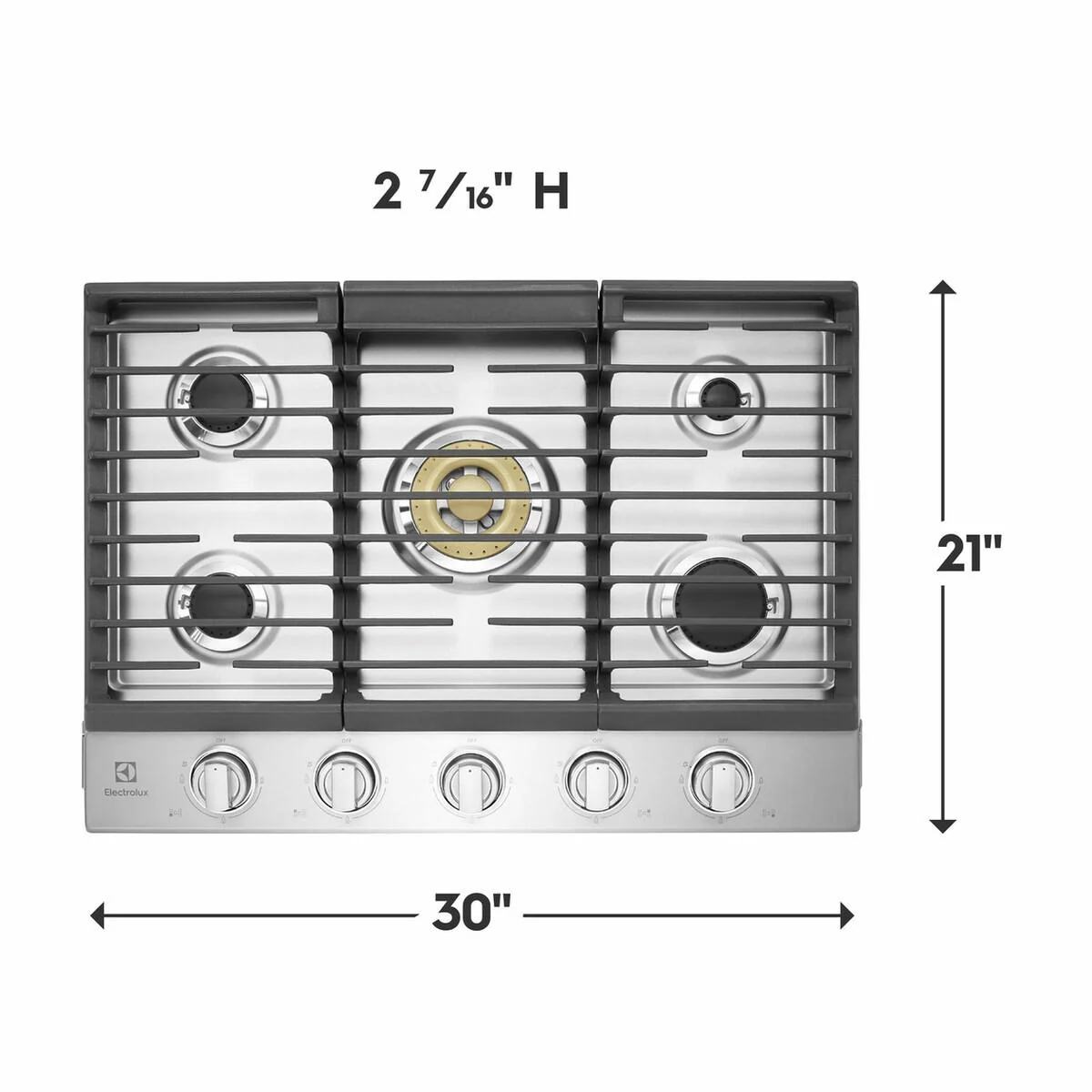 Electrolux ECCG3068AS 30" Gas Cooktop - Image 2