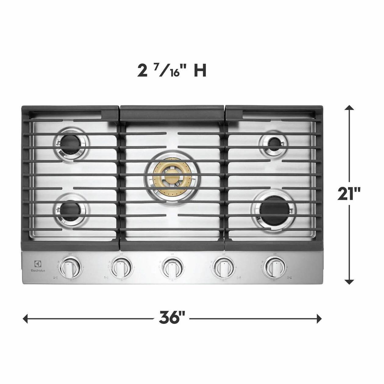 Electrolux ECCG3668AS 36" Gas Cooktop - Image 2