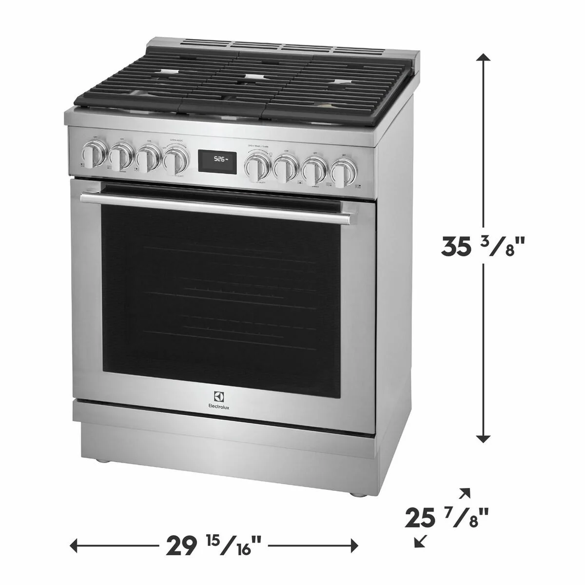 Electrolux ECFD3068AS 30" Dual-Fuel Freestanding Range - Image 2