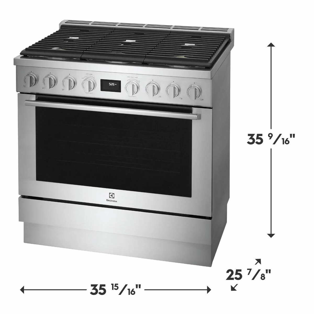 Electrolux ECFD3668AS 36" Dual-Fuel Freestanding Range - Image 2