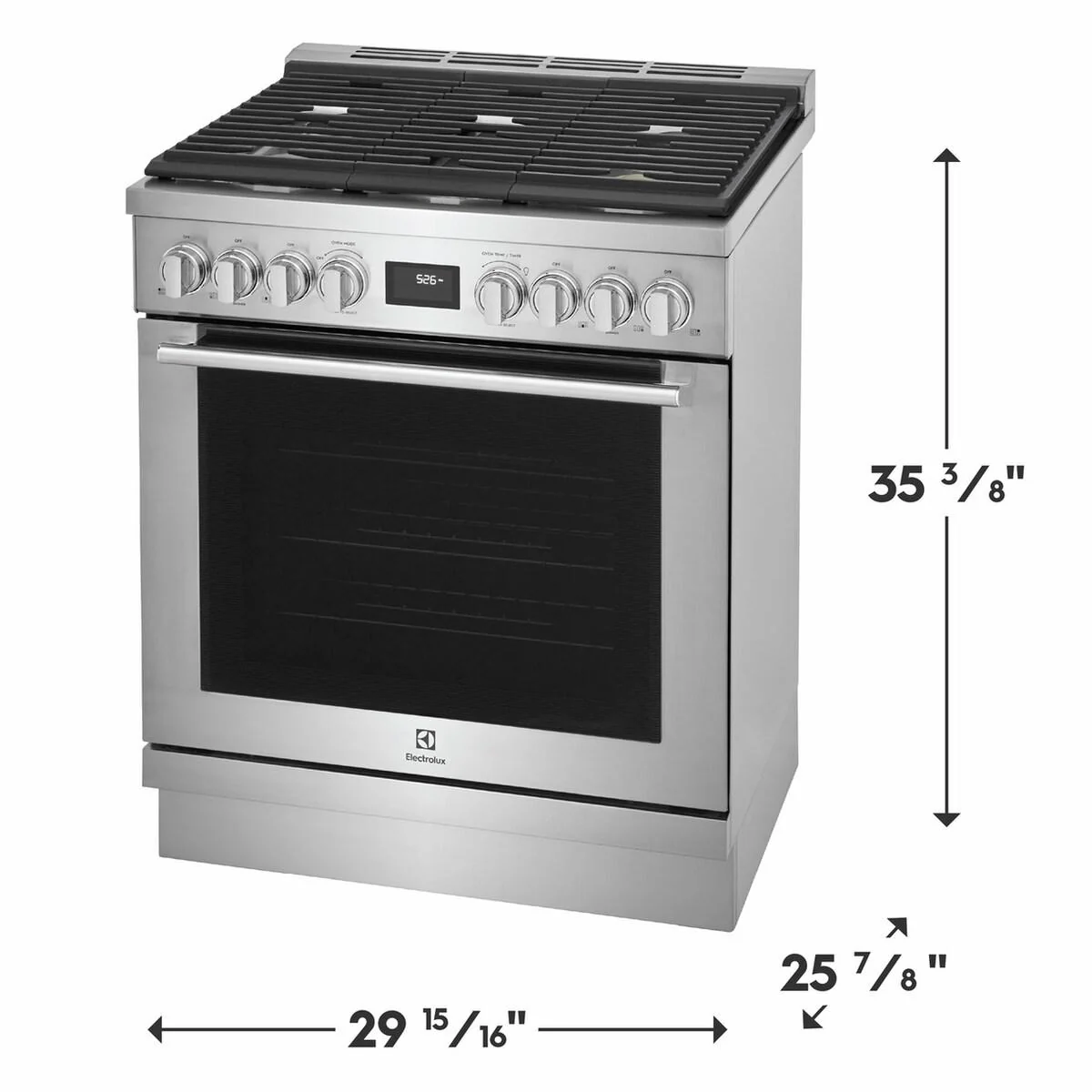 Electrolux ECFG3068AS 30" Front Control Freestanding Gas Range - Image 2