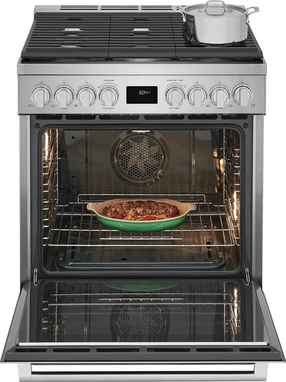 Electrolux ECFG3068AS 30" Front Control Freestanding Gas Range - Image 3