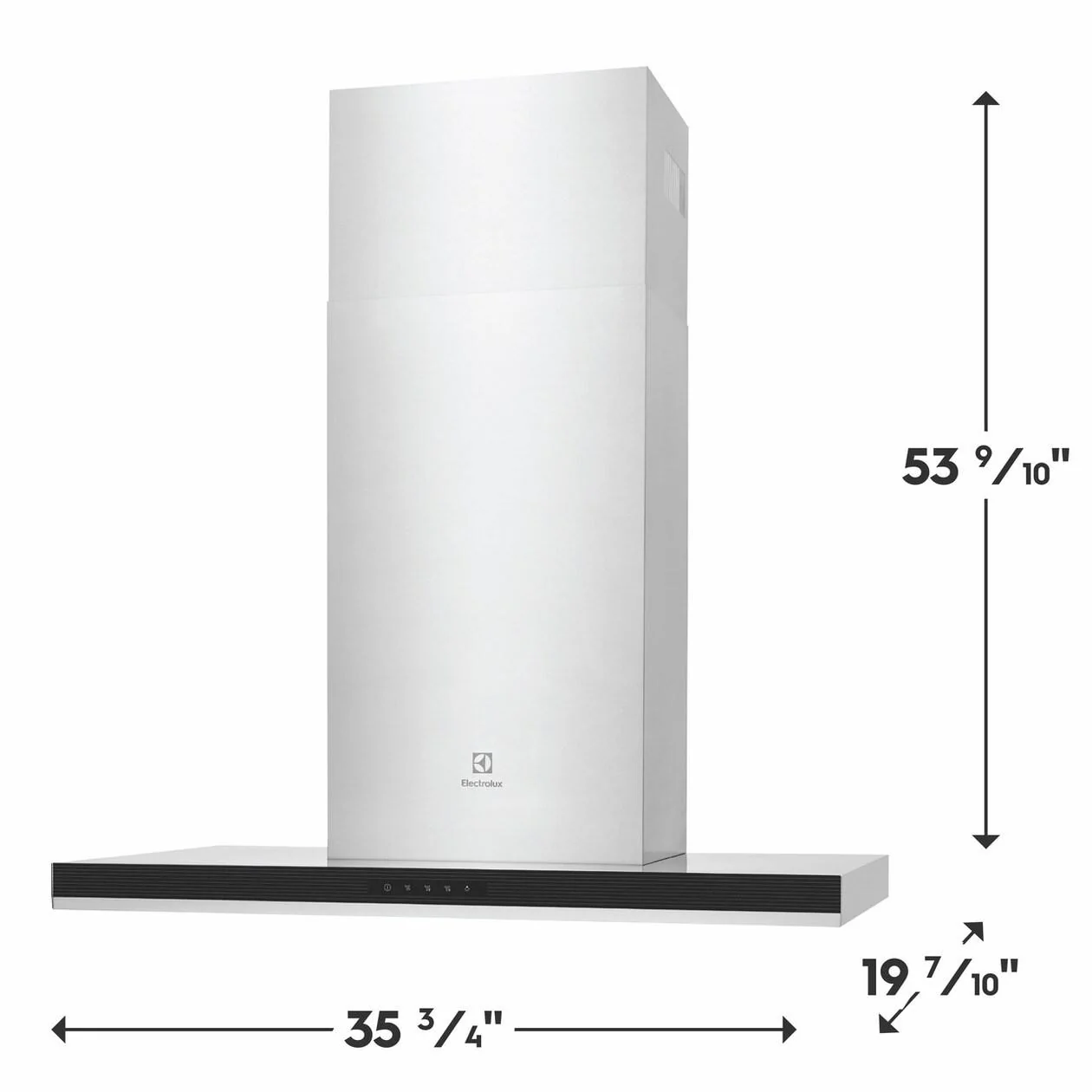 Electrolux ECVW3662AS 36" Wall-Mount T Shape Hood - Image 2